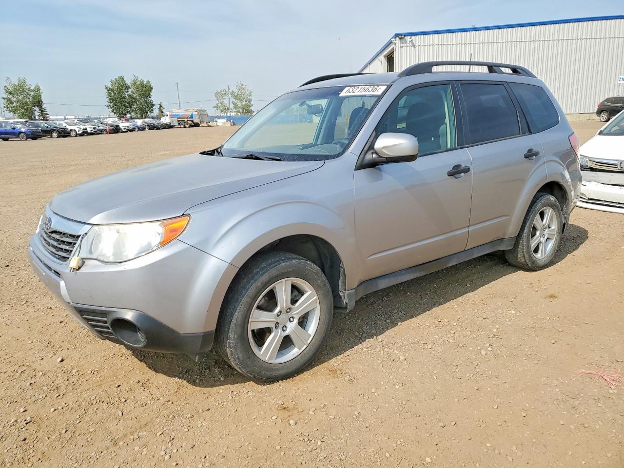 2010 Subaru Forester Xs Gray vin: JF2SH6BC3AH789955