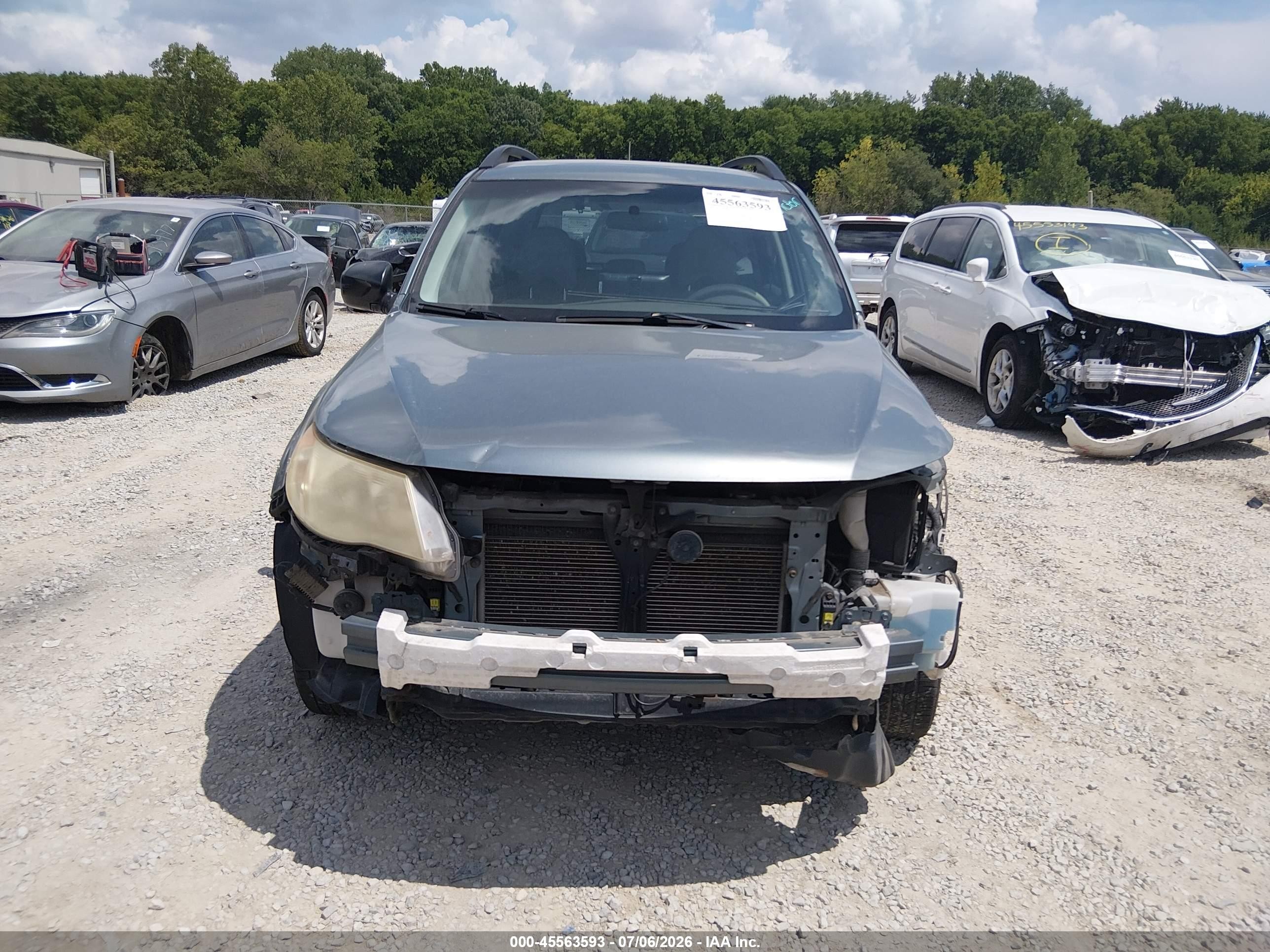 2010 Subaru Forester 2.5x Teal vin: JF2SH6BC3AH902108