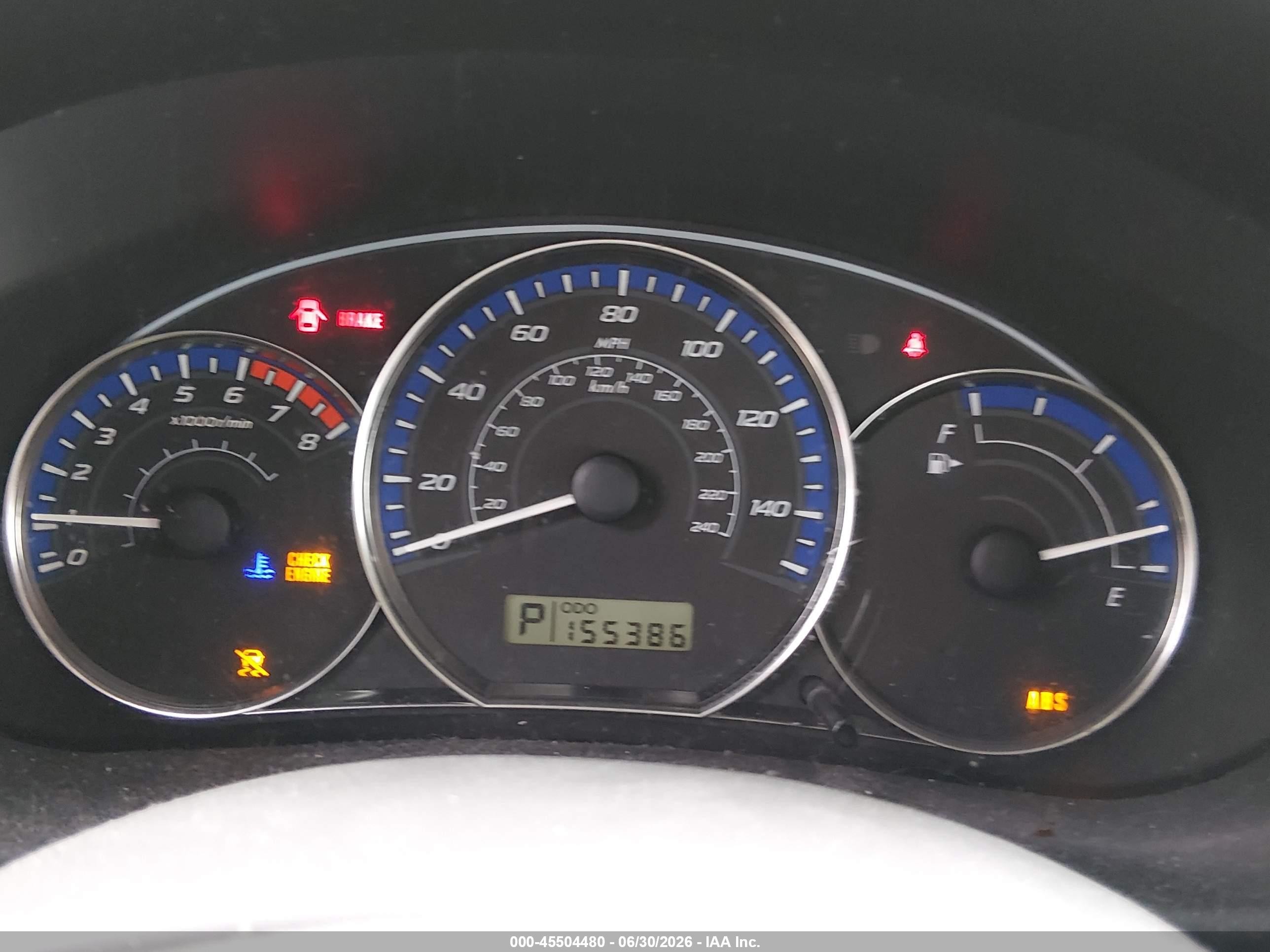 2010 Subaru Forester 2.5x Green vin: JF2SH6BC3AH904330