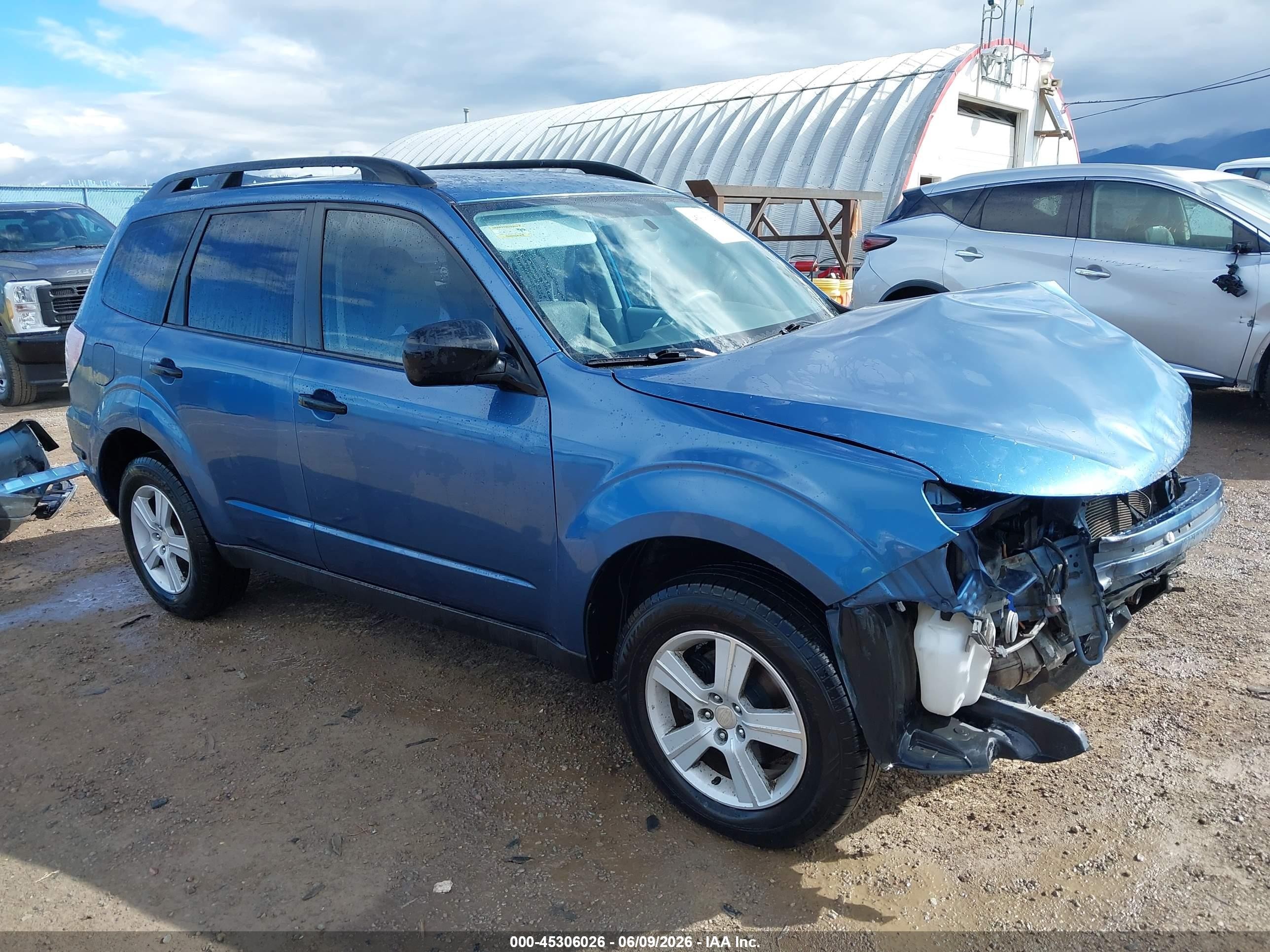 2010 Subaru Forester 2.5x Blue vin: JF2SH6BC4AH916678