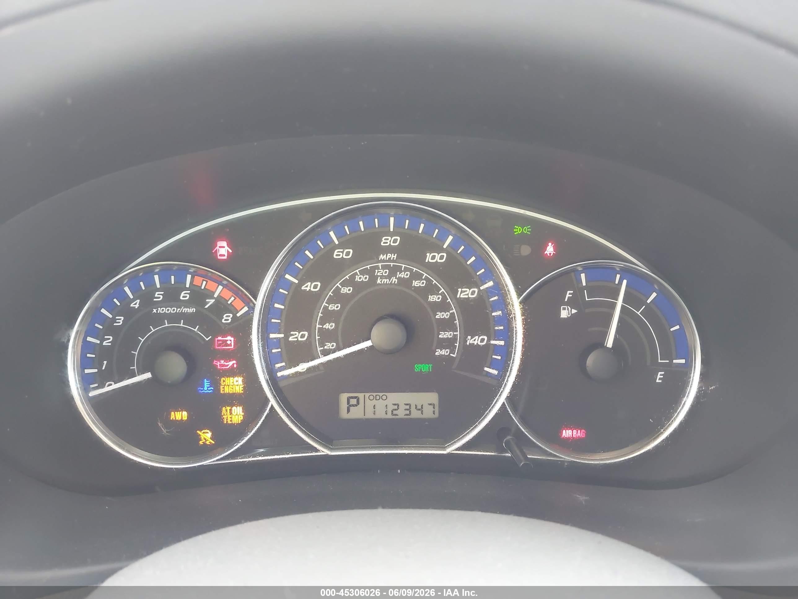 2010 Subaru Forester 2.5x Blue vin: JF2SH6BC4AH916678