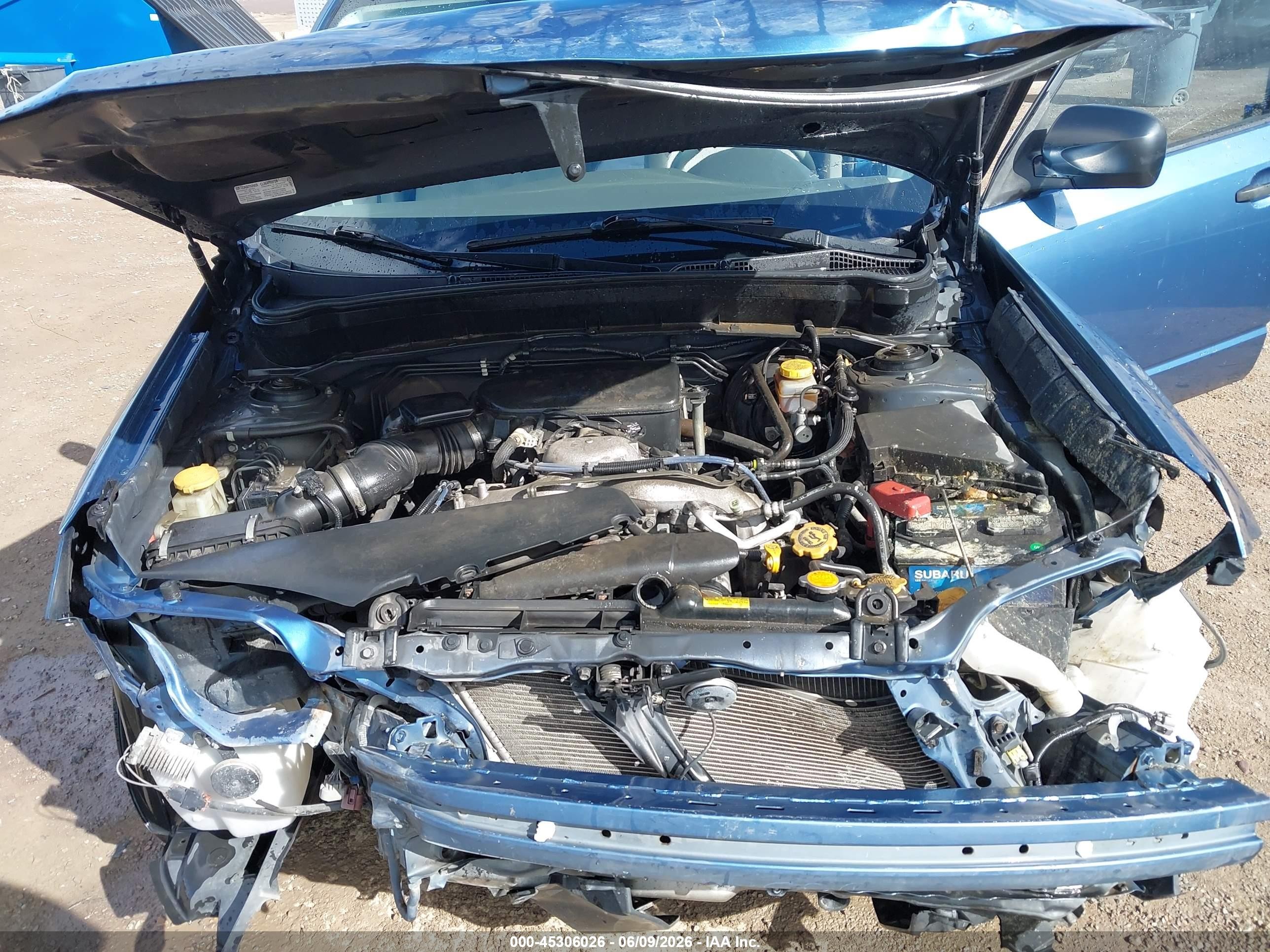 2010 Subaru Forester 2.5x Blue vin: JF2SH6BC4AH916678