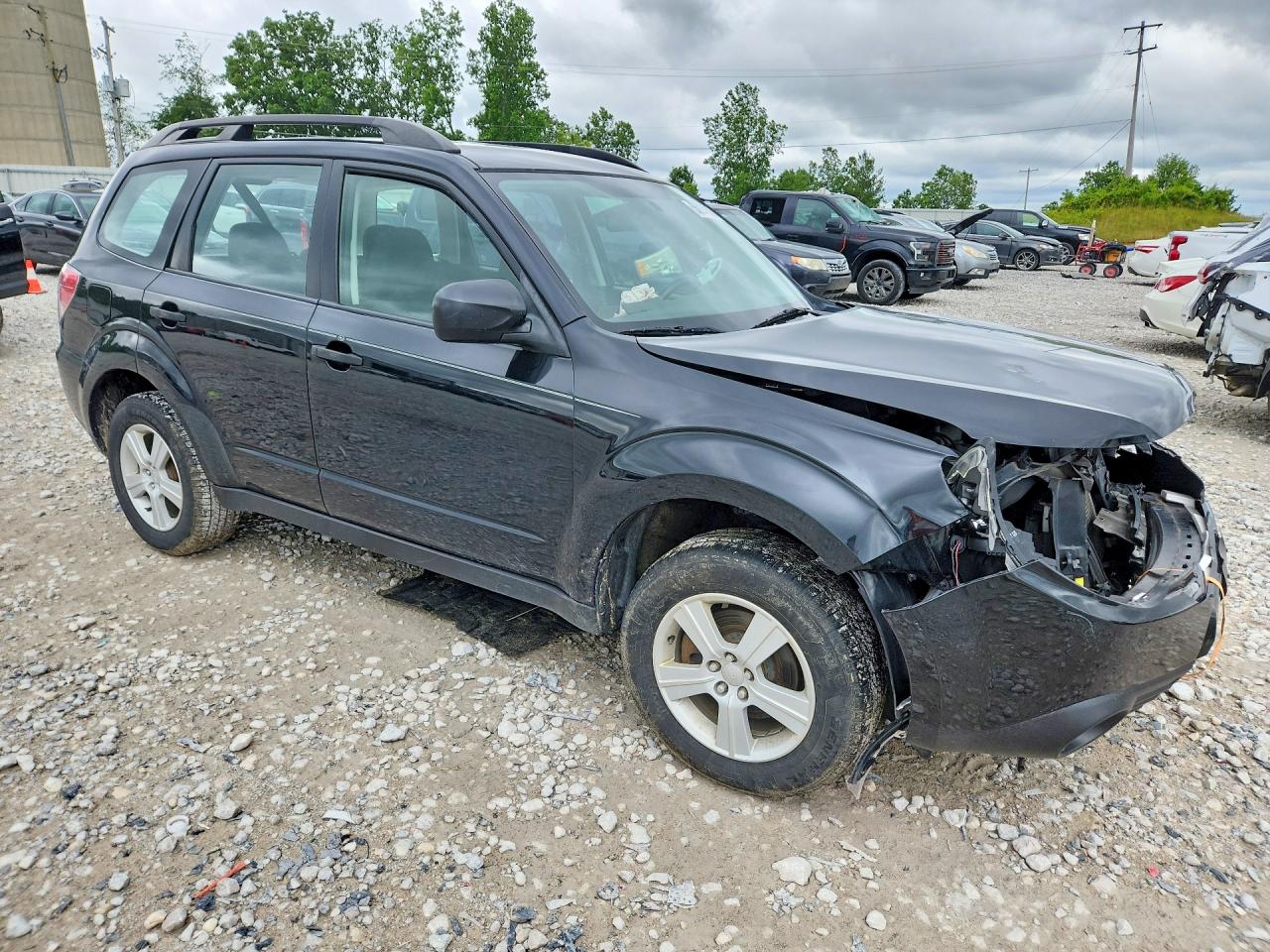 2010 Subaru Forester Xs Black vin: JF2SH6BC5AG793382