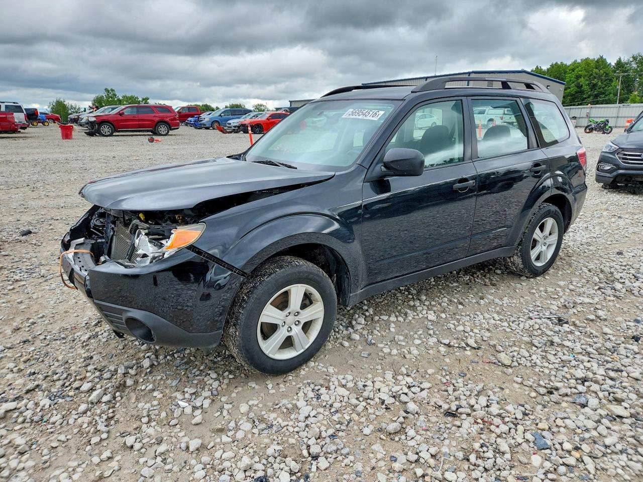 2010 Subaru Forester Xs Black vin: JF2SH6BC5AG793382