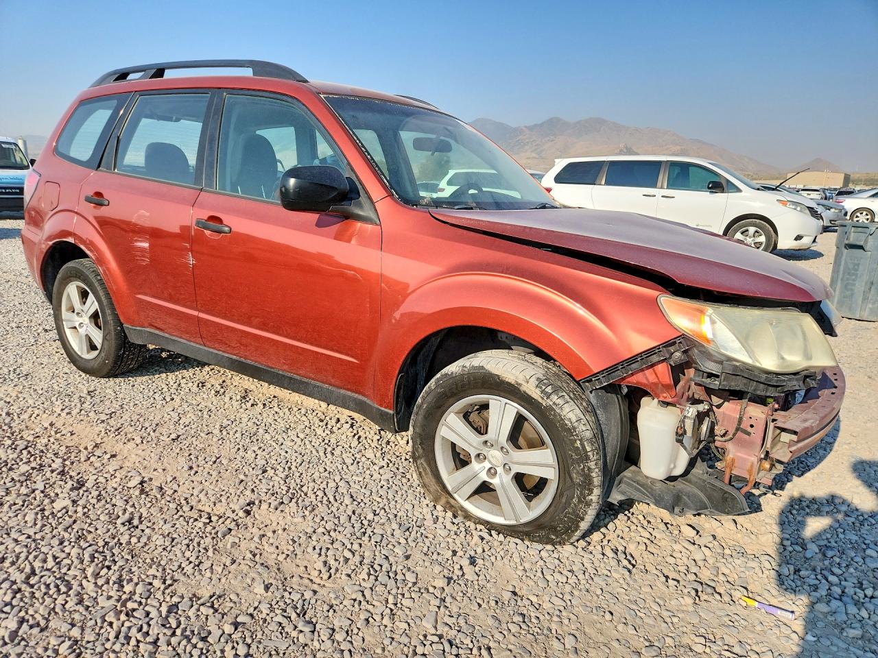 2010 Subaru Forester Xs Orange vin: JF2SH6BC5AH791500