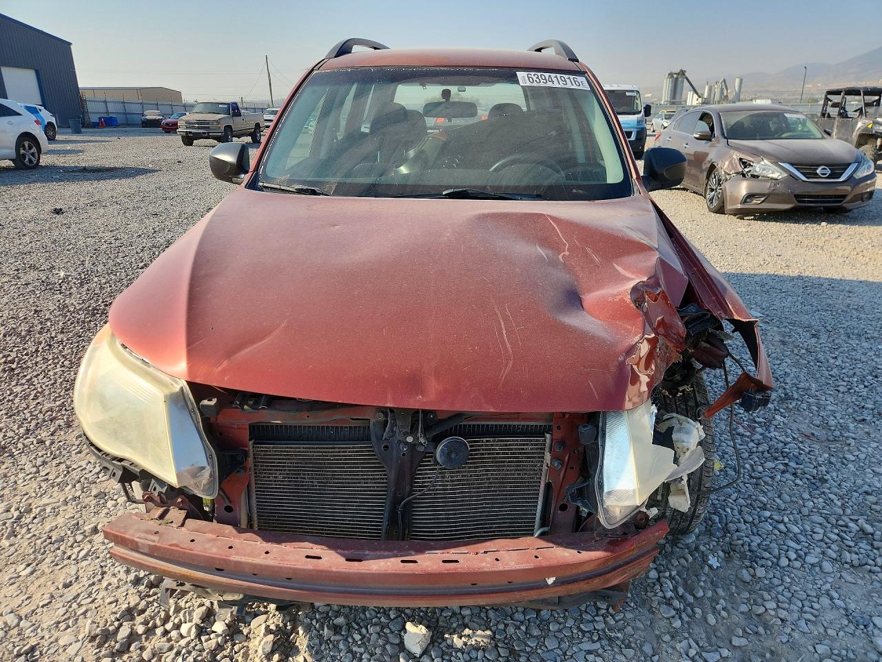 2010 Subaru Forester Xs Orange vin: JF2SH6BC5AH791500
