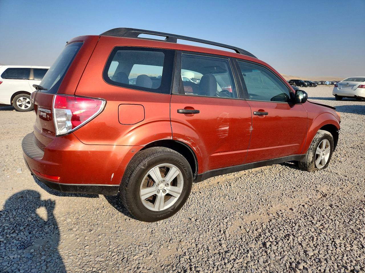 2010 Subaru Forester Xs Orange vin: JF2SH6BC5AH791500