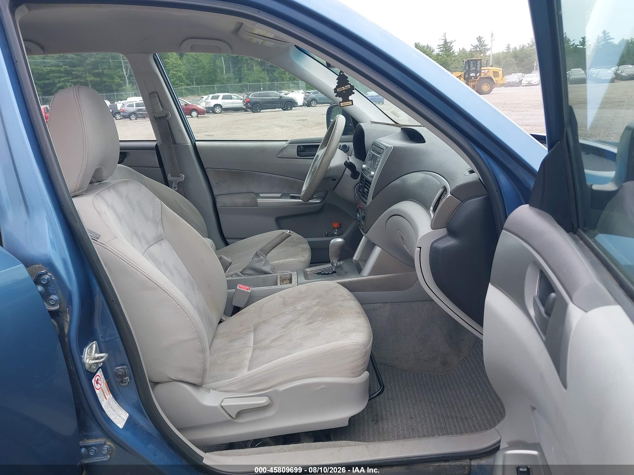 2010 Subaru Forester 2.5x Синий vin: JF2SH6BC5AH909898