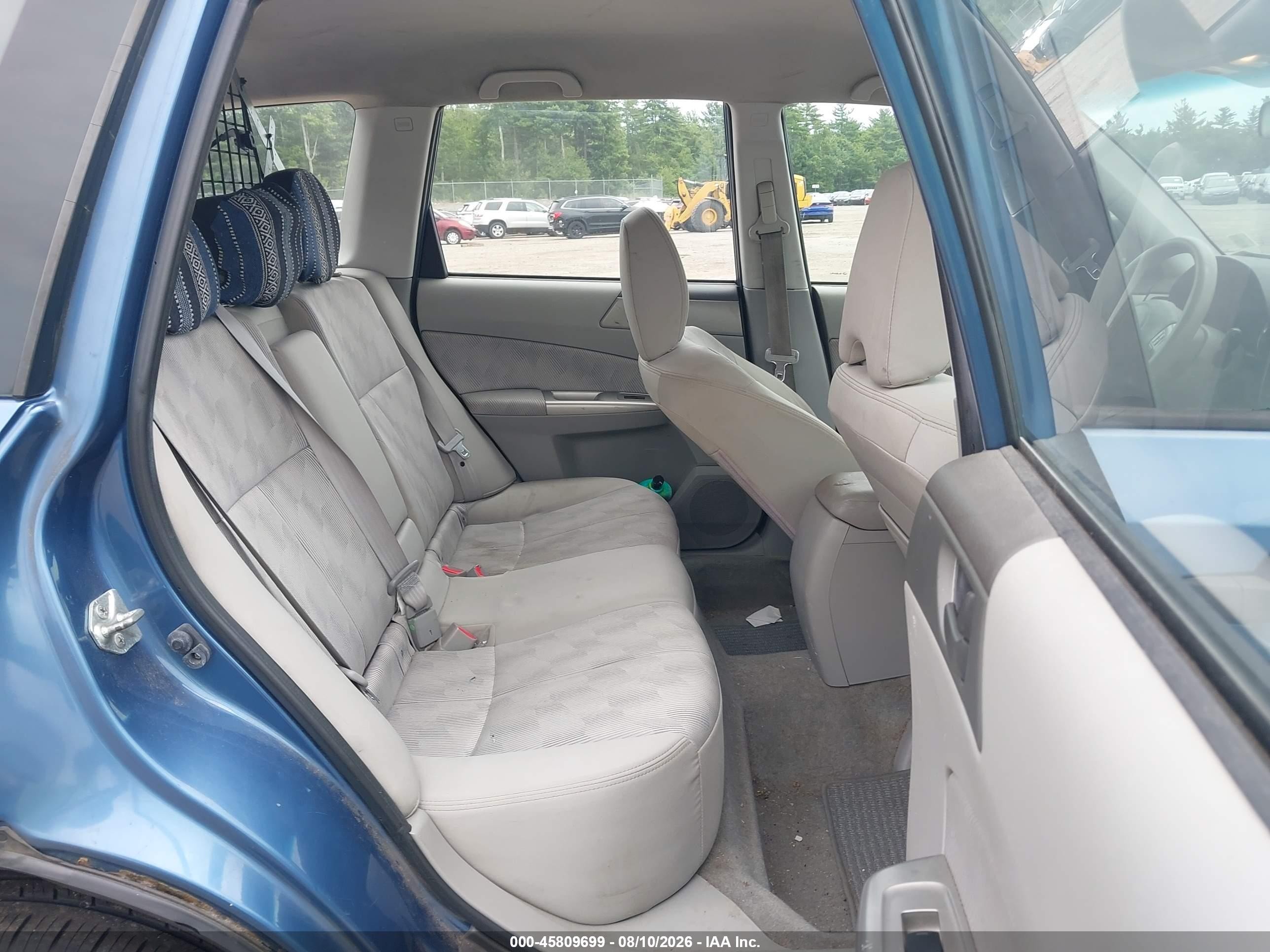 2010 Subaru Forester 2.5x Синий vin: JF2SH6BC5AH909898