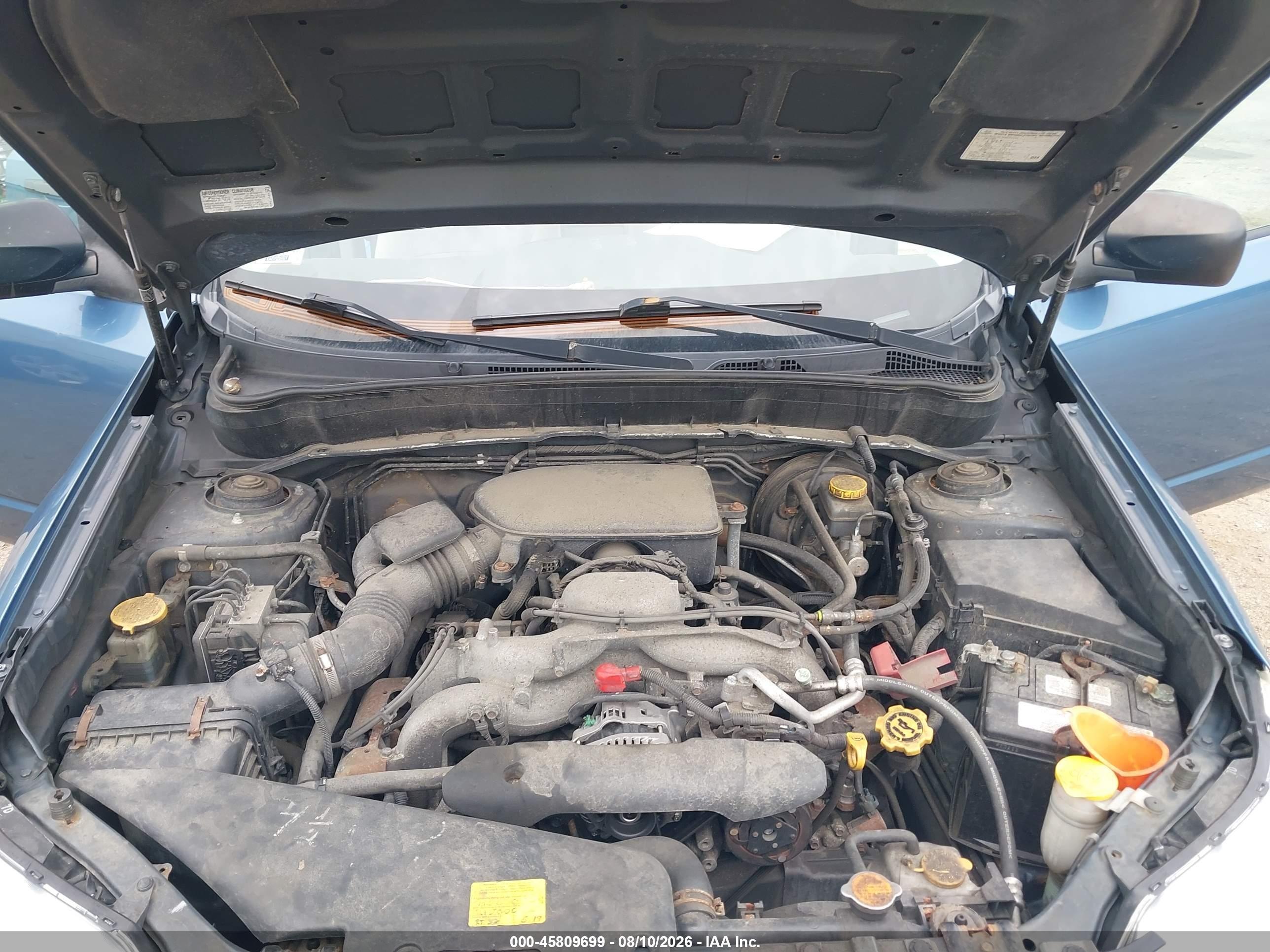 2010 Subaru Forester 2.5x Синий vin: JF2SH6BC5AH909898