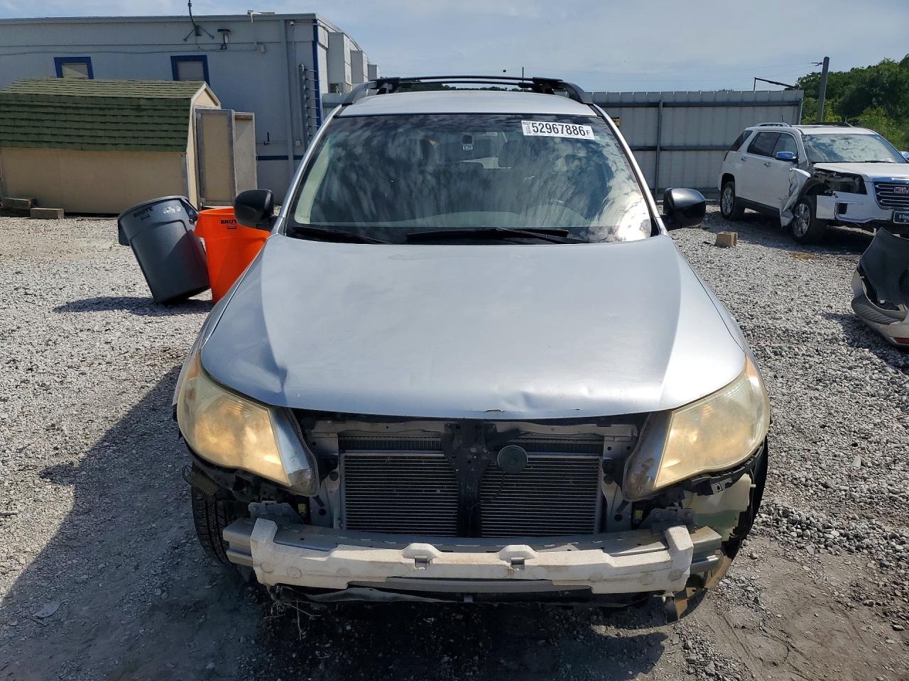 2010 Subaru Forester Xs Silver vin: JF2SH6BC6AH775483