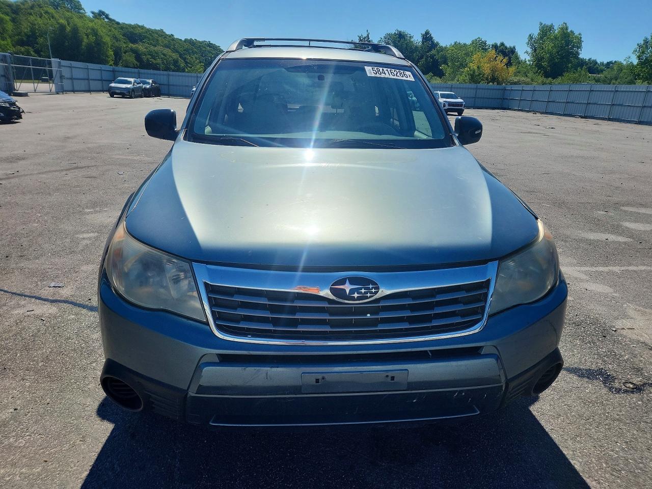 2010 Subaru Forester Xs Blue vin: JF2SH6BC6AH779811