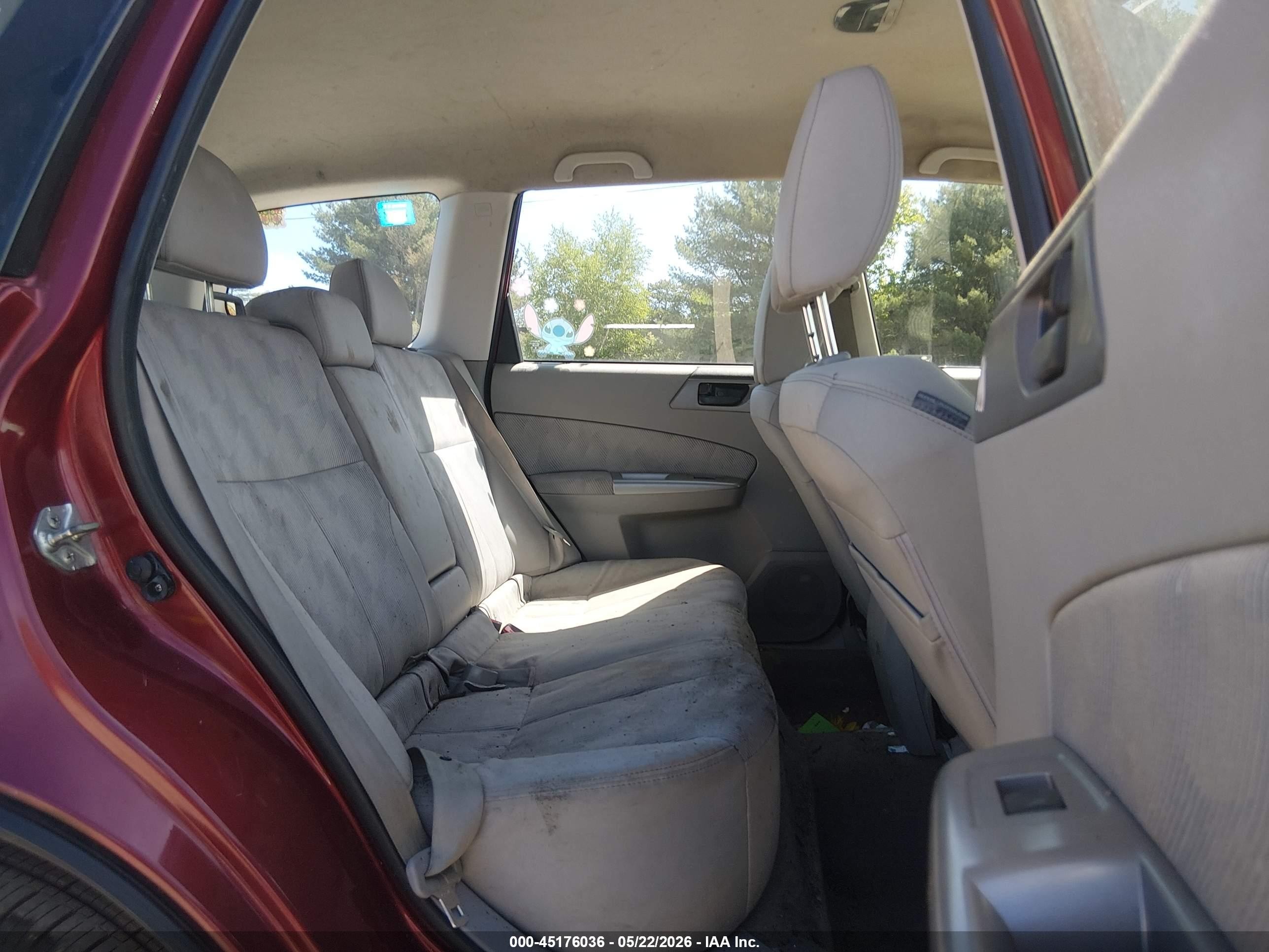 2010 Subaru Forester Xs Red vin: JF2SH6BC6AH785558