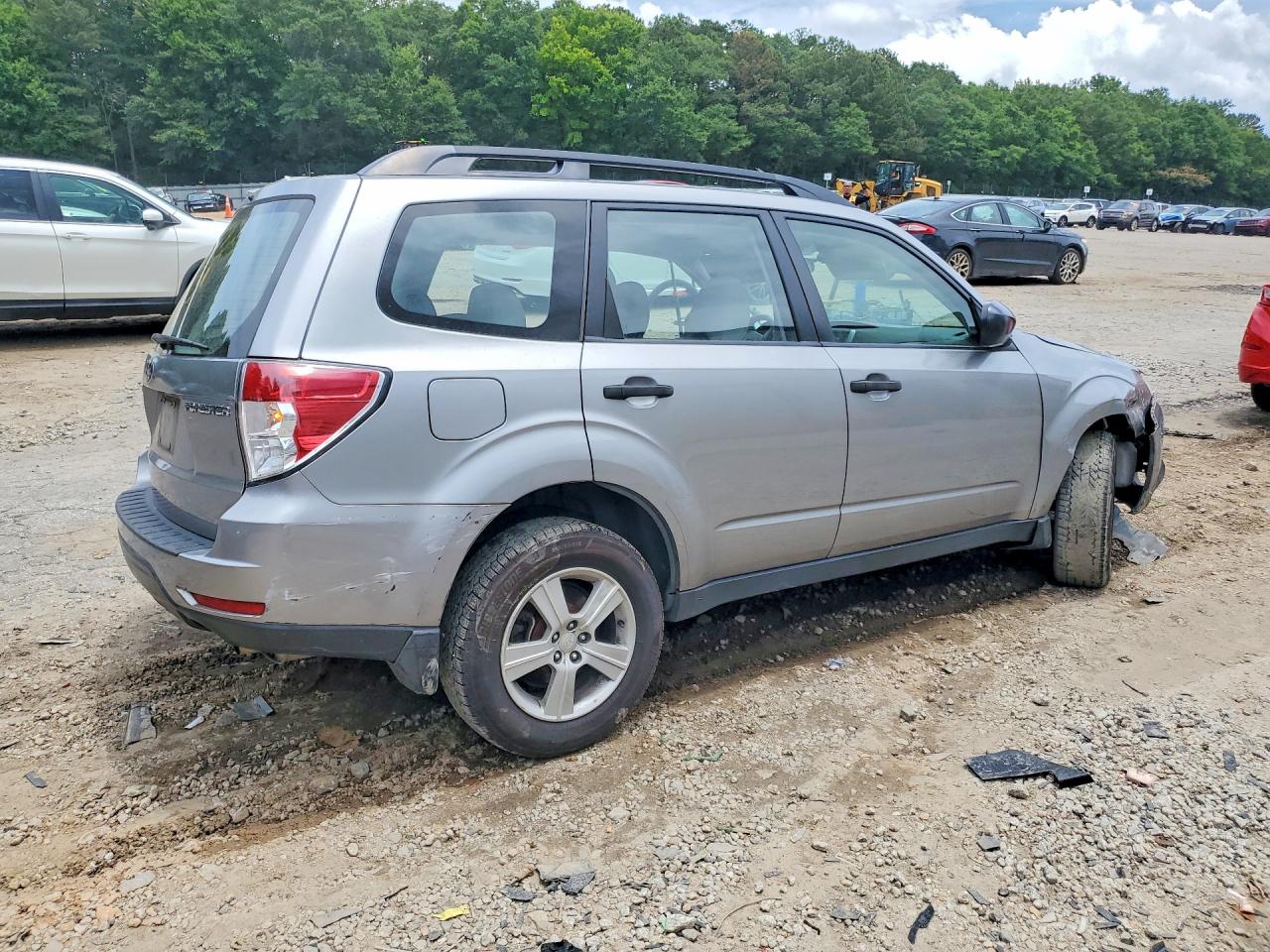 2010 Subaru Forester Xs Silver vin: JF2SH6BC6AH792235