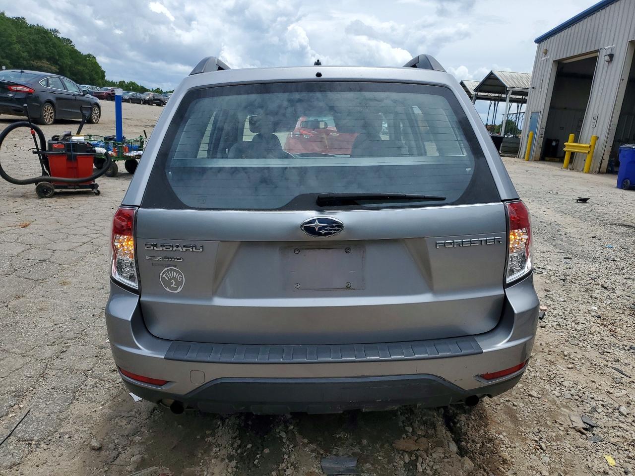 2010 Subaru Forester Xs Silver vin: JF2SH6BC6AH792235