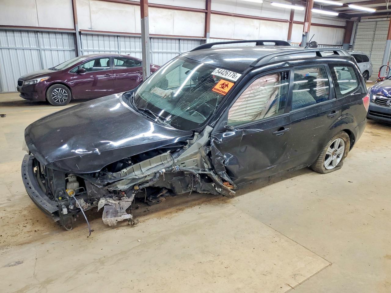 2010 Subaru Forester Black vin: JF2SH6BC6AH798357