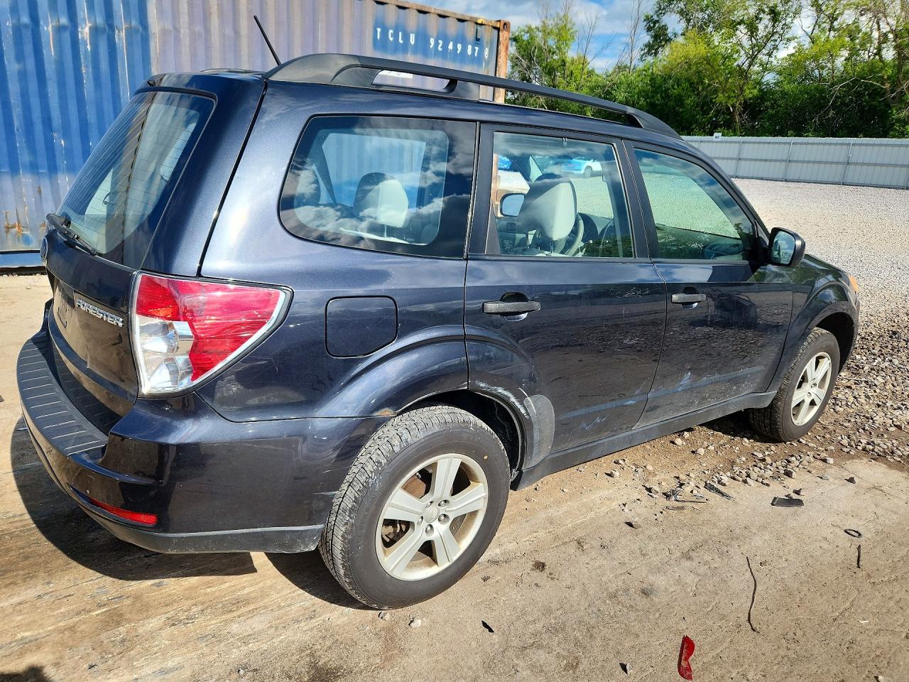 2010 Subaru Forester Xs Blue vin: JF2SH6BC6AH805100