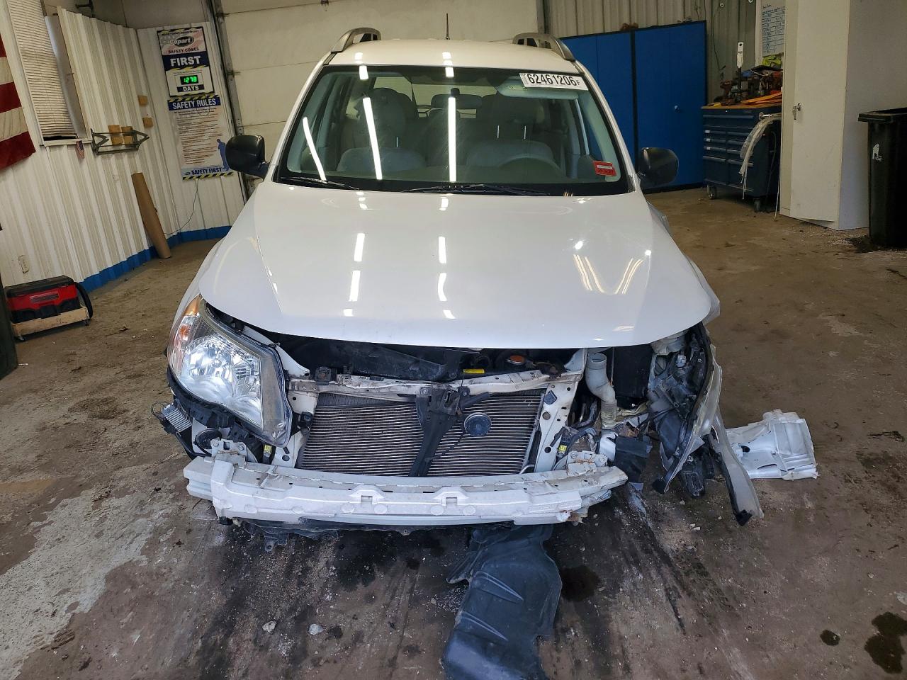 2010 Subaru Forester Xs White vin: JF2SH6BC6AH901485
