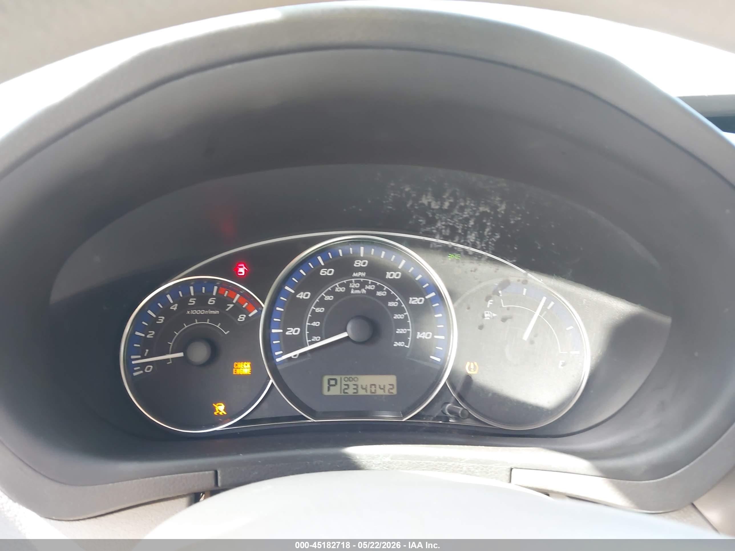 2010 Subaru Forester 2.5x Blue vin: JF2SH6BC6AH912566