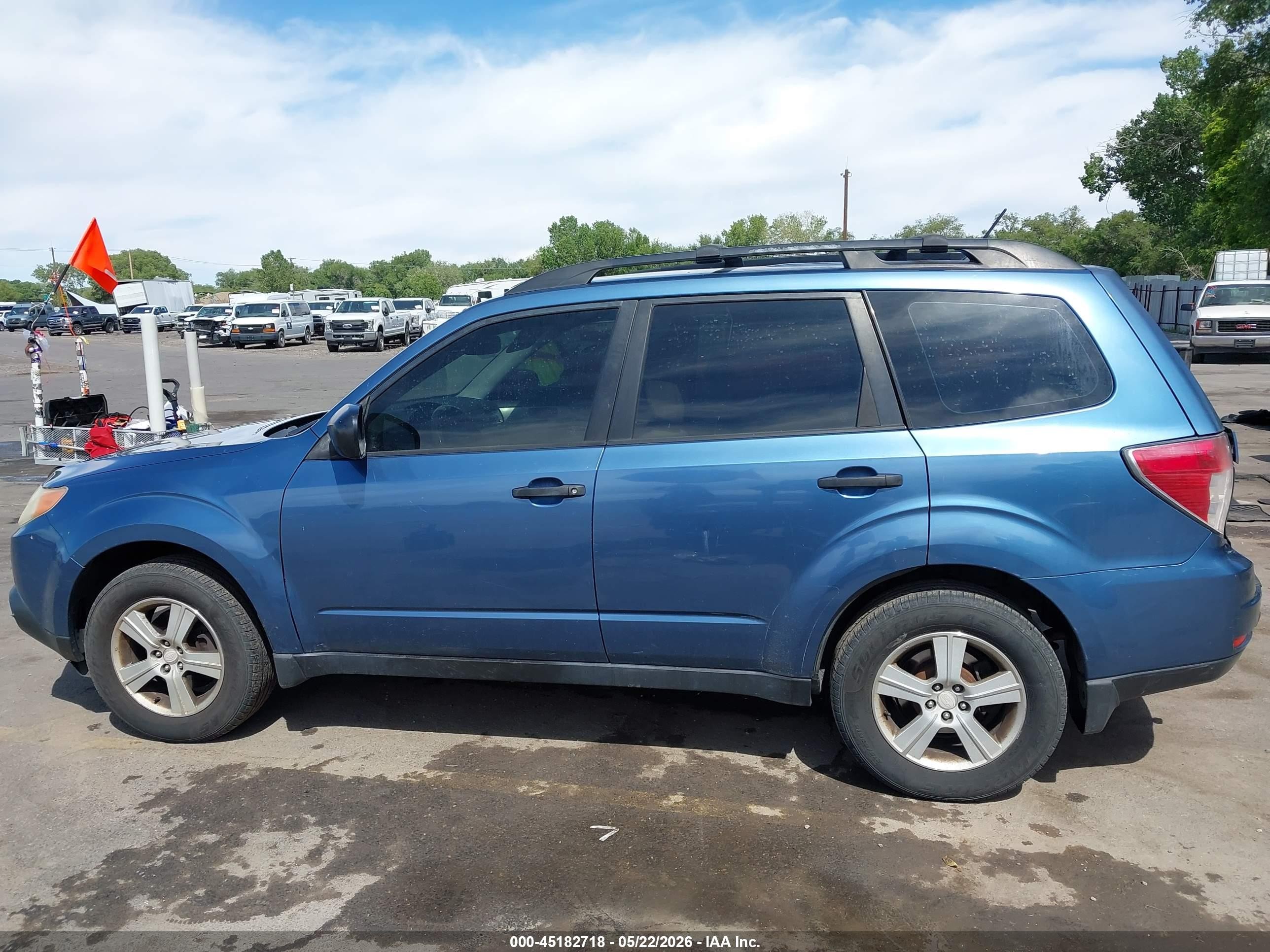 2010 Subaru Forester 2.5x Blue vin: JF2SH6BC6AH912566