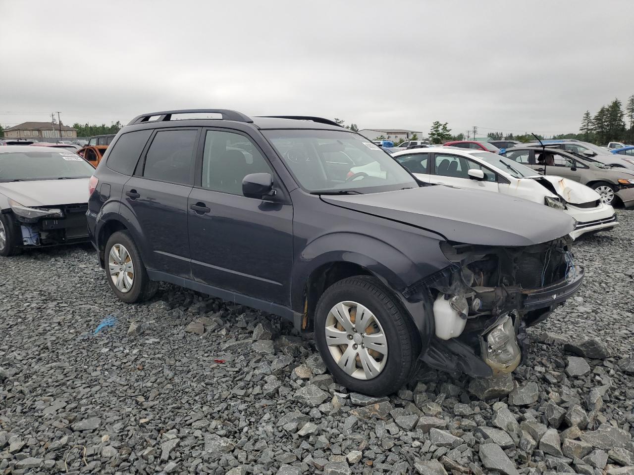 2010 Subaru Forester Xs Gray vin: JF2SH6BC7AH780238