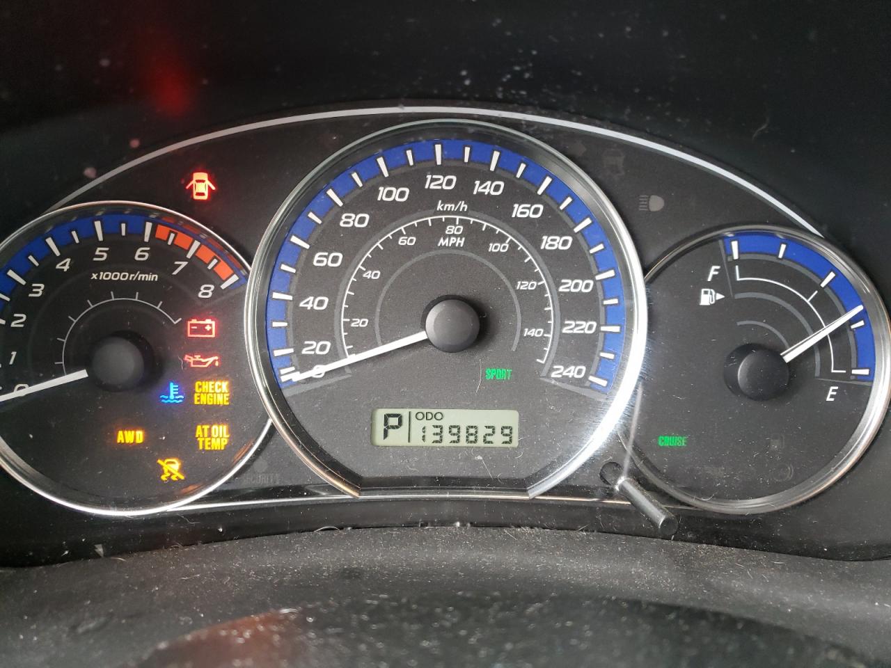 2010 Subaru Forester Xs Gray vin: JF2SH6BC7AH780238