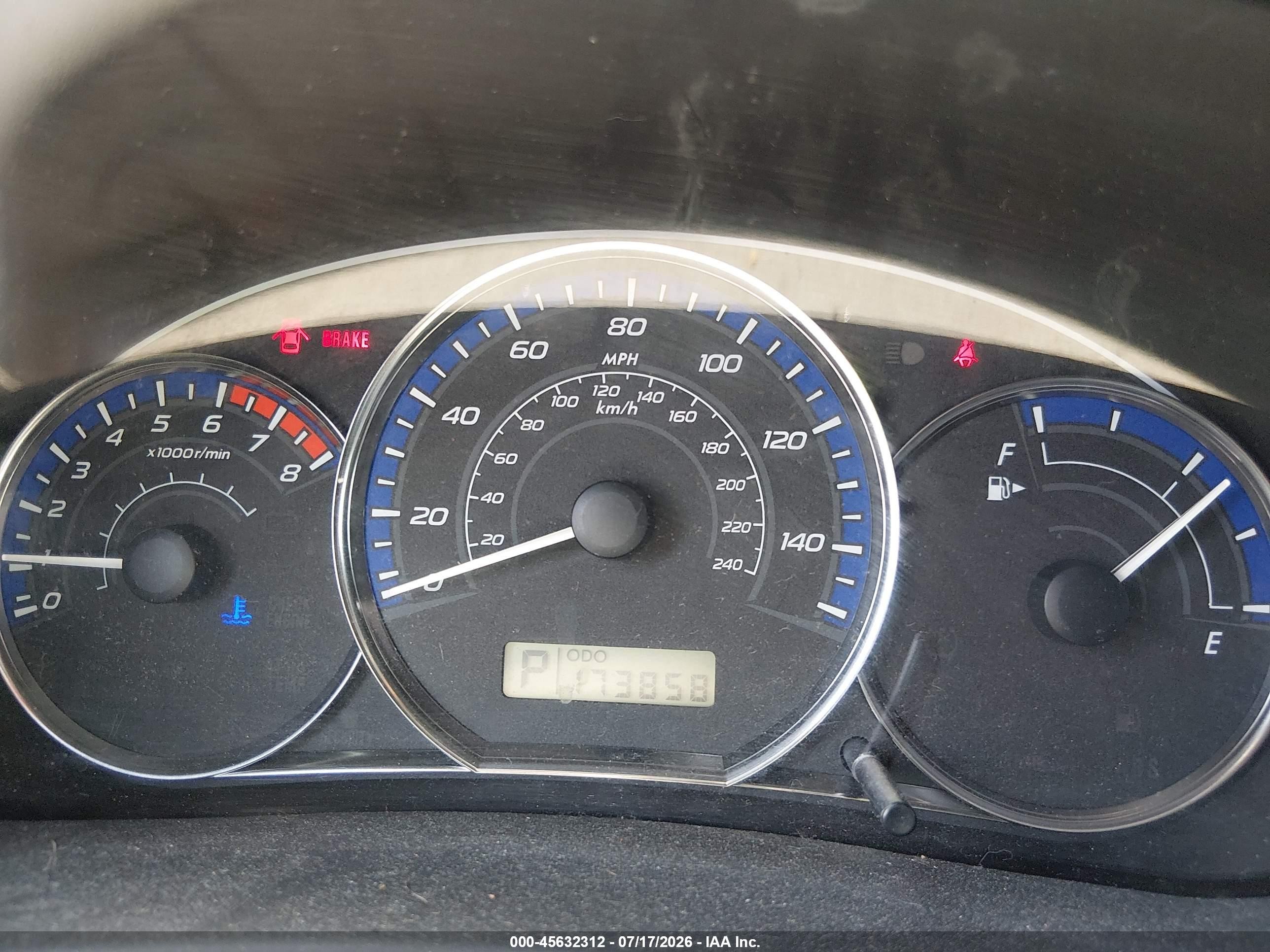 2010 Subaru Forester 2.5x Green vin: JF2SH6BC7AH910986