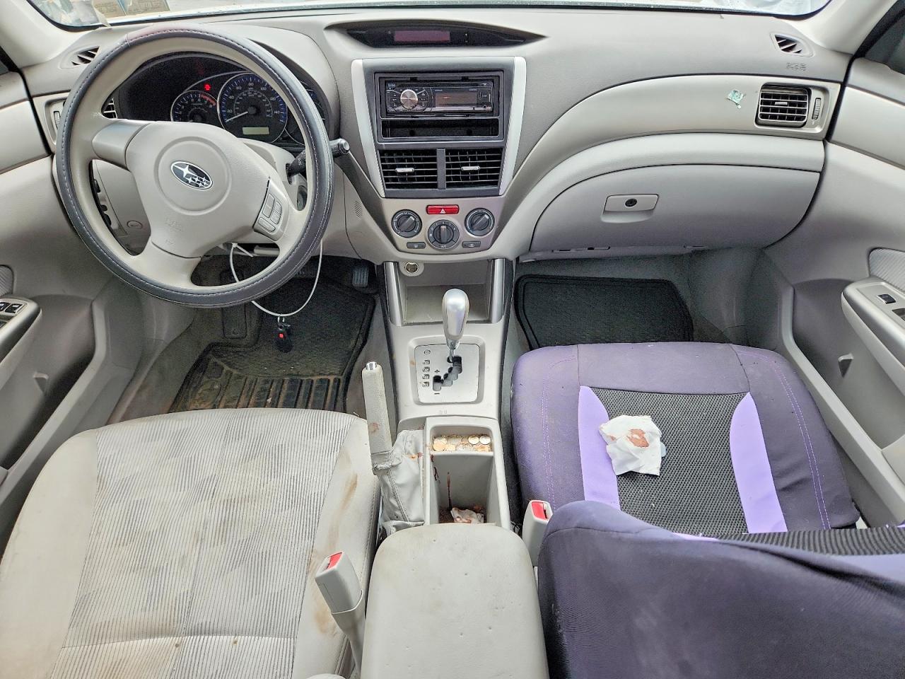 2010 Subaru Forester Xs White vin: JF2SH6BC7AH914438