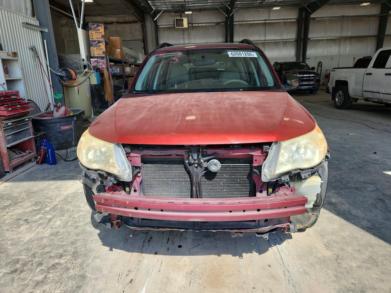 2010 Subaru Forester Xs Burgundy vin: JF2SH6BC8AH782273