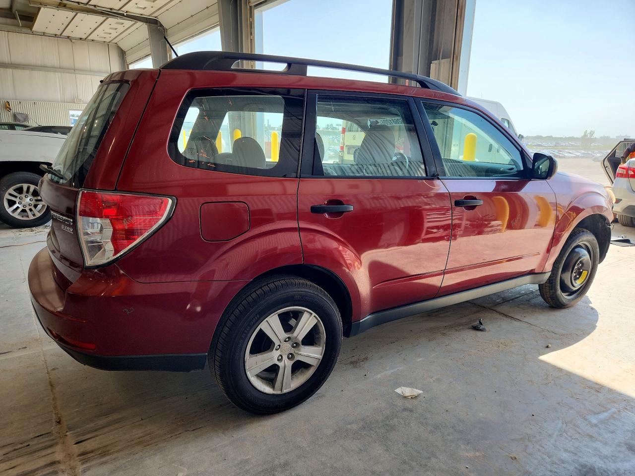 2010 Subaru Forester Xs Burgundy vin: JF2SH6BC8AH782273