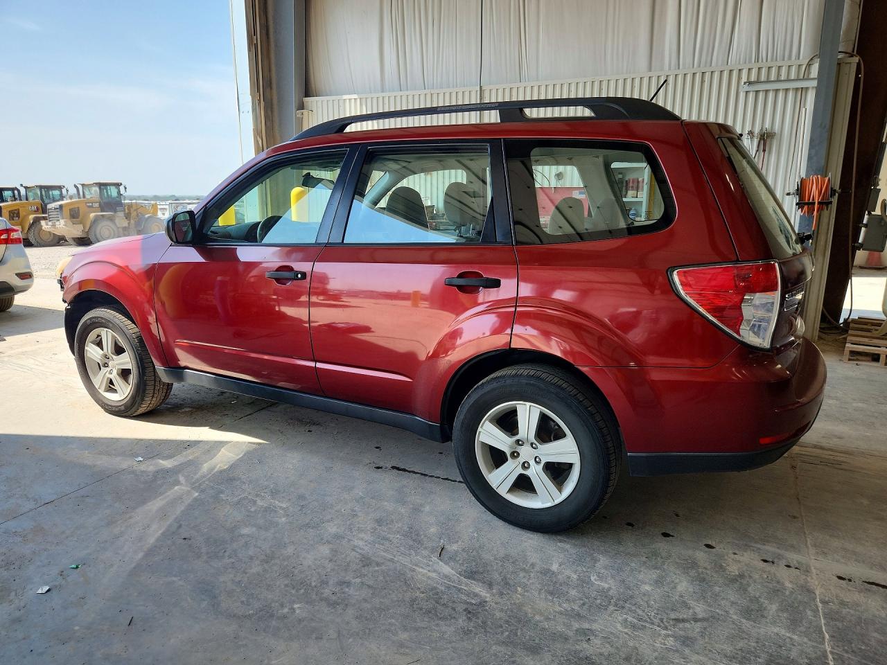 2010 Subaru Forester Xs Burgundy vin: JF2SH6BC8AH782273