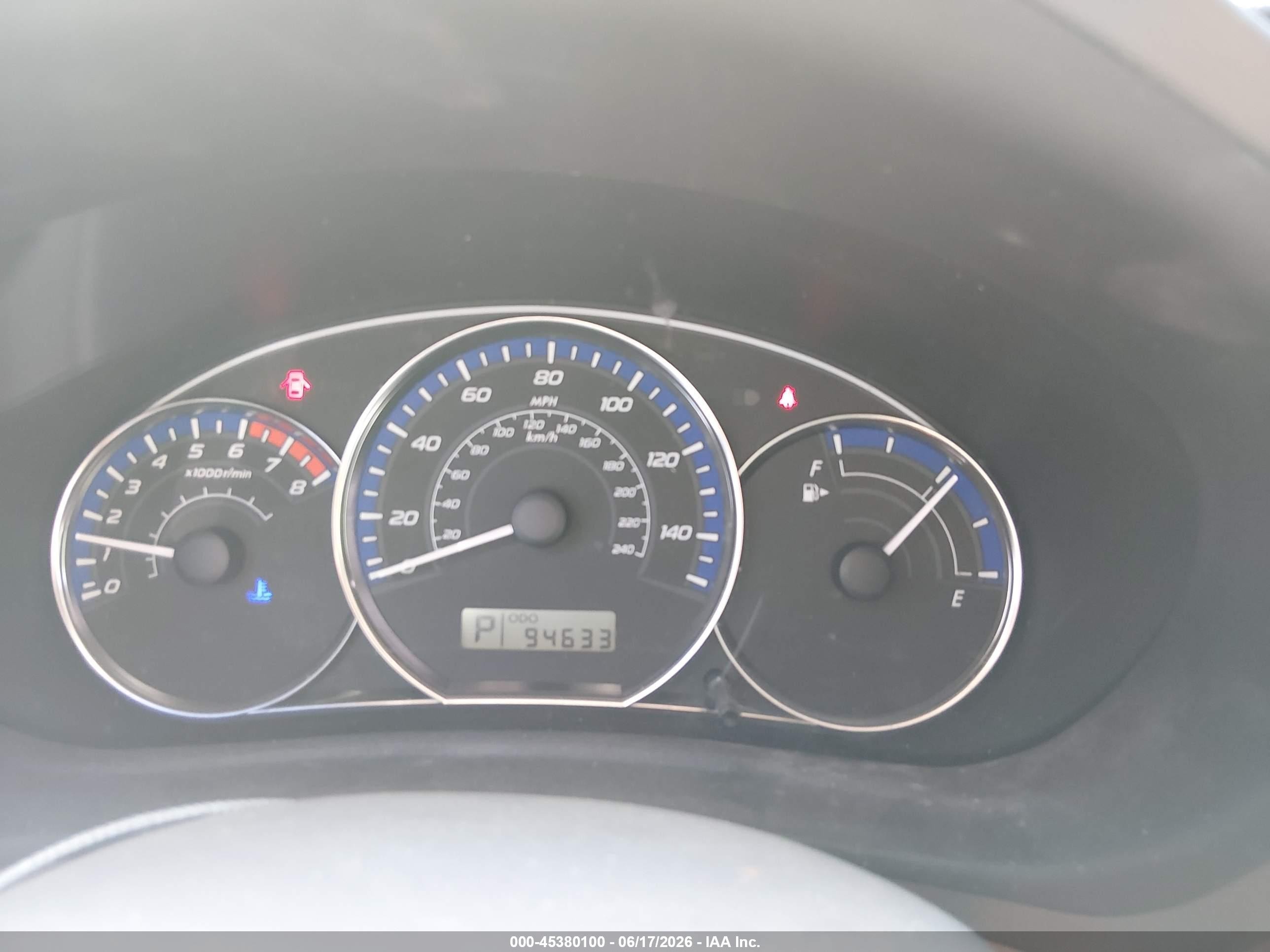 2010 Subaru Forester 2.5x Green vin: JF2SH6BC8AH788641
