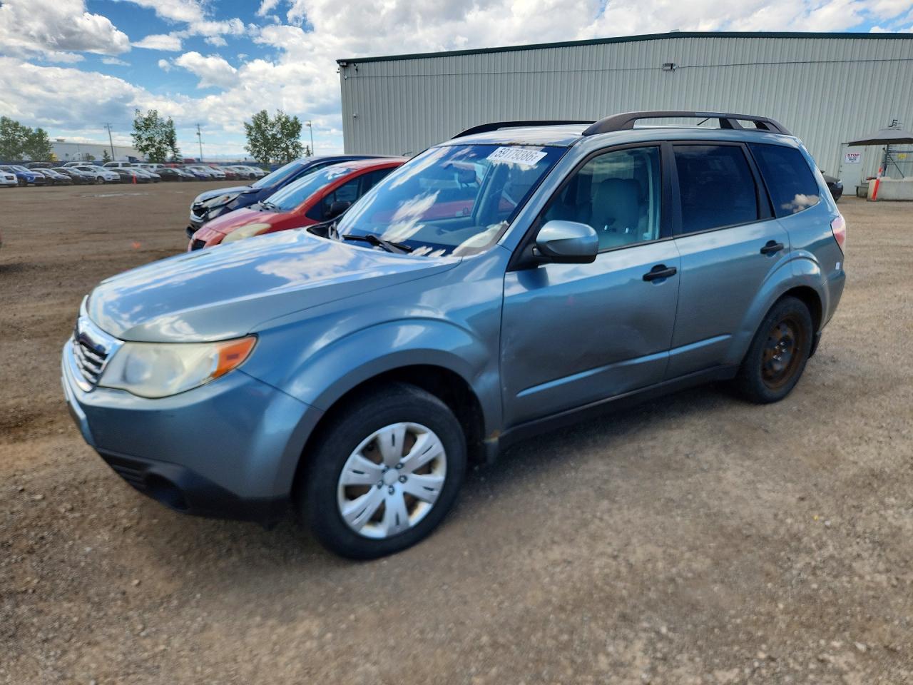 2010 Subaru Forester Xs Green vin: JF2SH6BC9AH790639