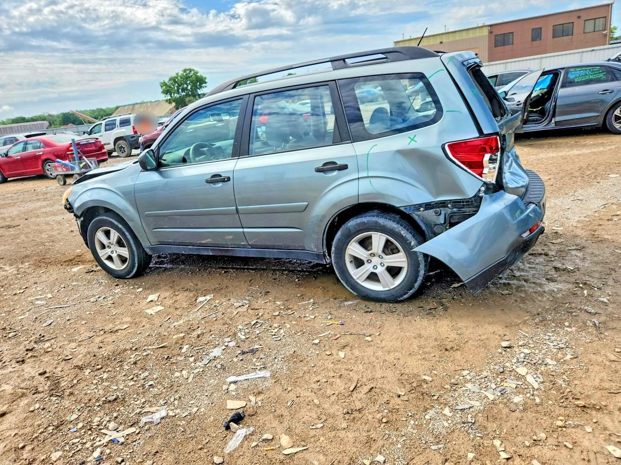 2010 Subaru Forester Xs Teal vin: JF2SH6BC9AH796909