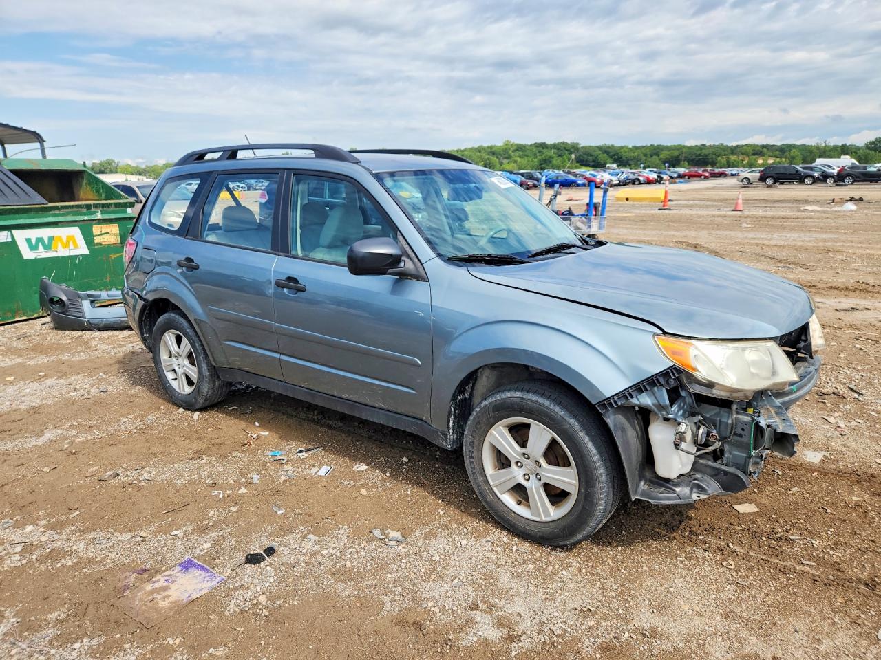 2010 Subaru Forester Xs Teal vin: JF2SH6BC9AH796909