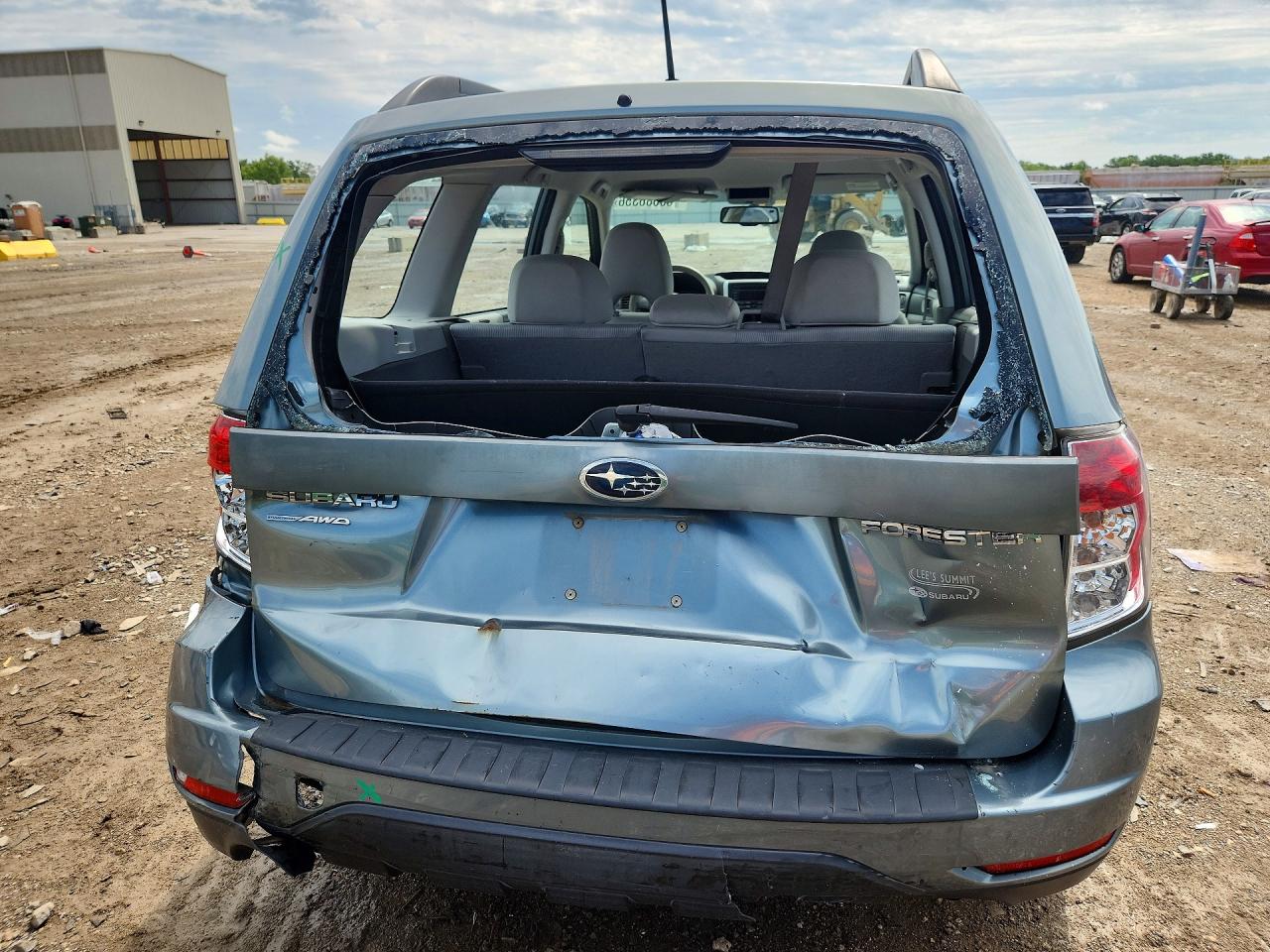 2010 Subaru Forester Xs Teal vin: JF2SH6BC9AH796909