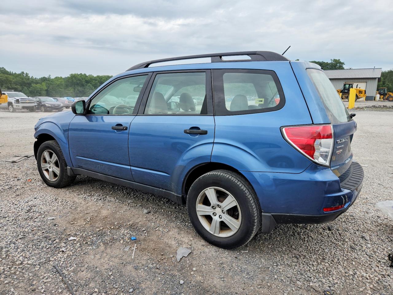 2010 Subaru Forester Xs Blue vin: JF2SH6BC9AH800506