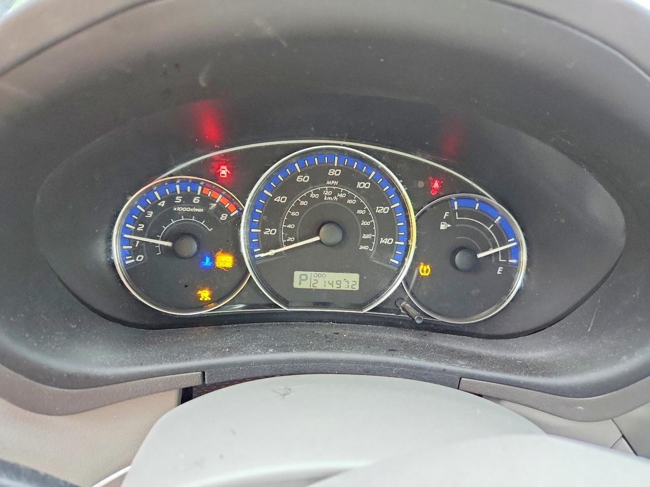 2010 Subaru Forester Xs Blue vin: JF2SH6BC9AH800506