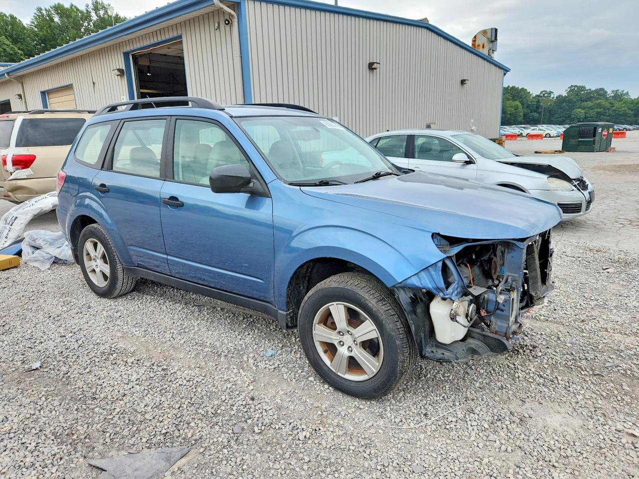2010 Subaru Forester Xs Blue vin: JF2SH6BC9AH800506