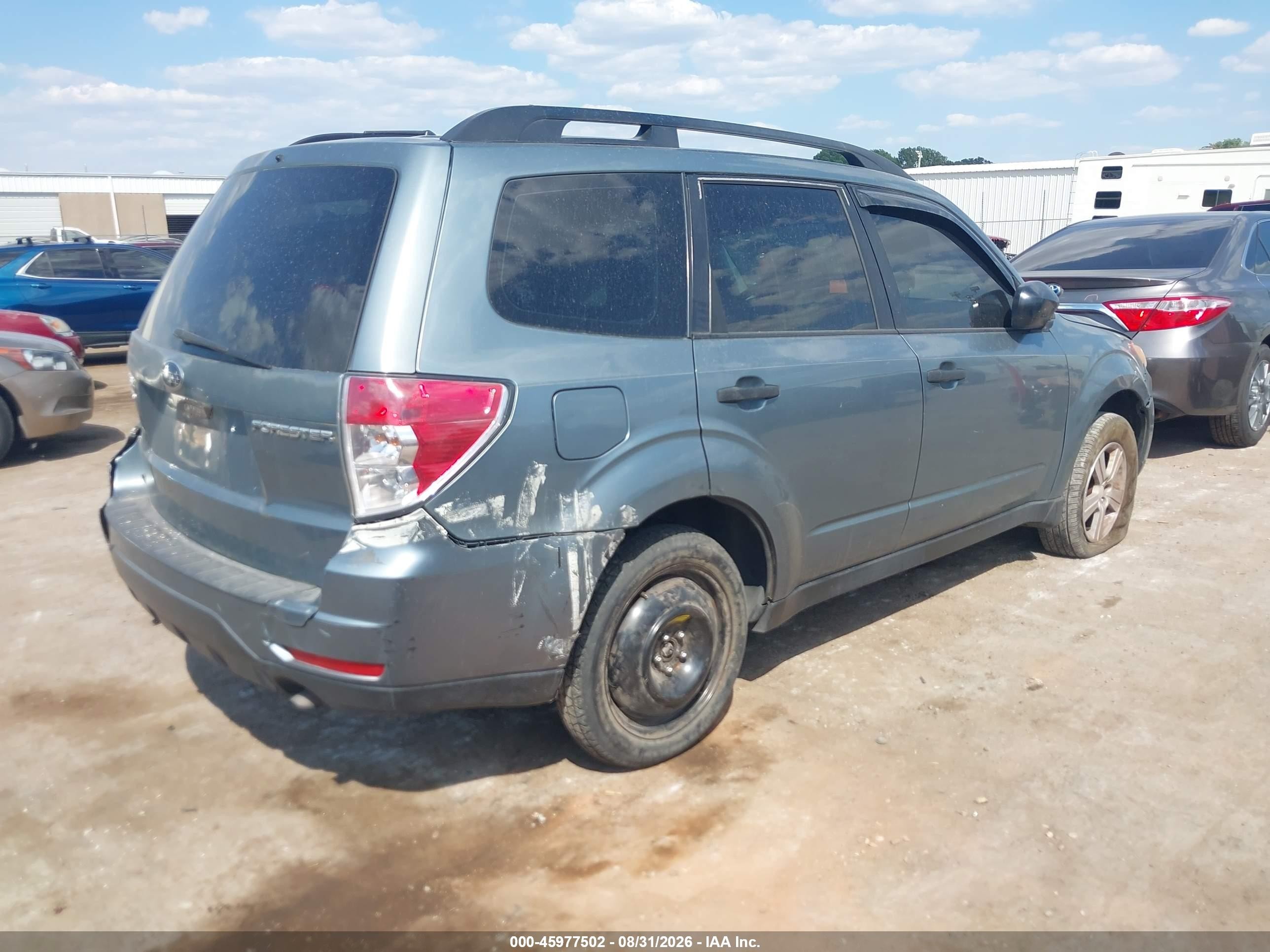 2010 Subaru Forester 2.5x Blue vin: JF2SH6BC9AH916739