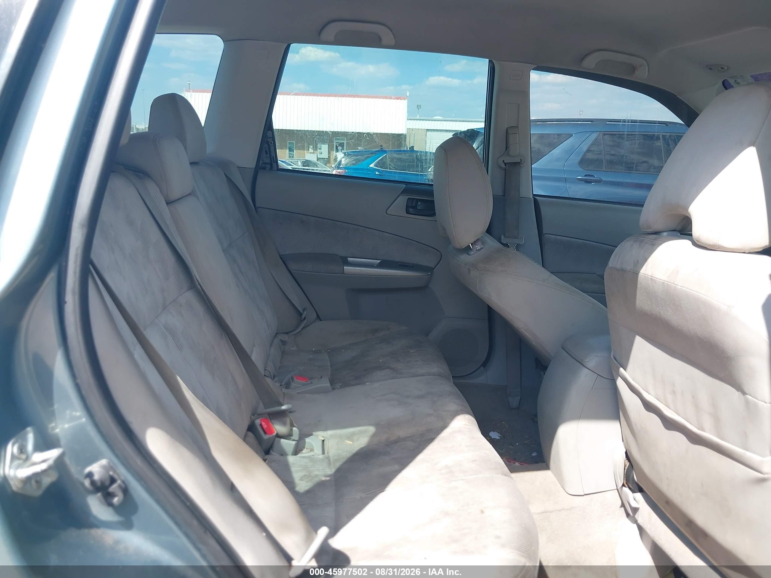 2010 Subaru Forester 2.5x Blue vin: JF2SH6BC9AH916739