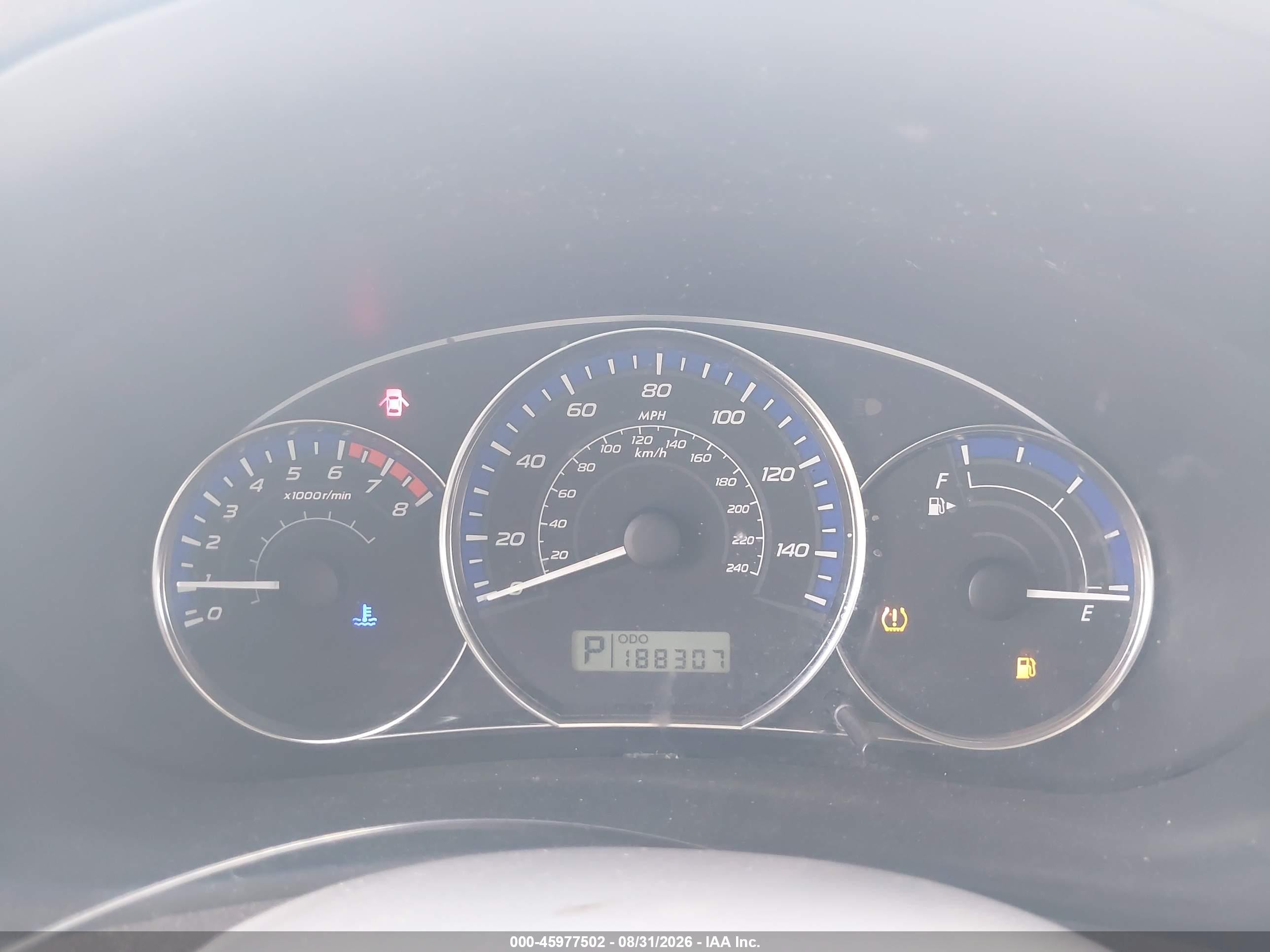 2010 Subaru Forester 2.5x Blue vin: JF2SH6BC9AH916739