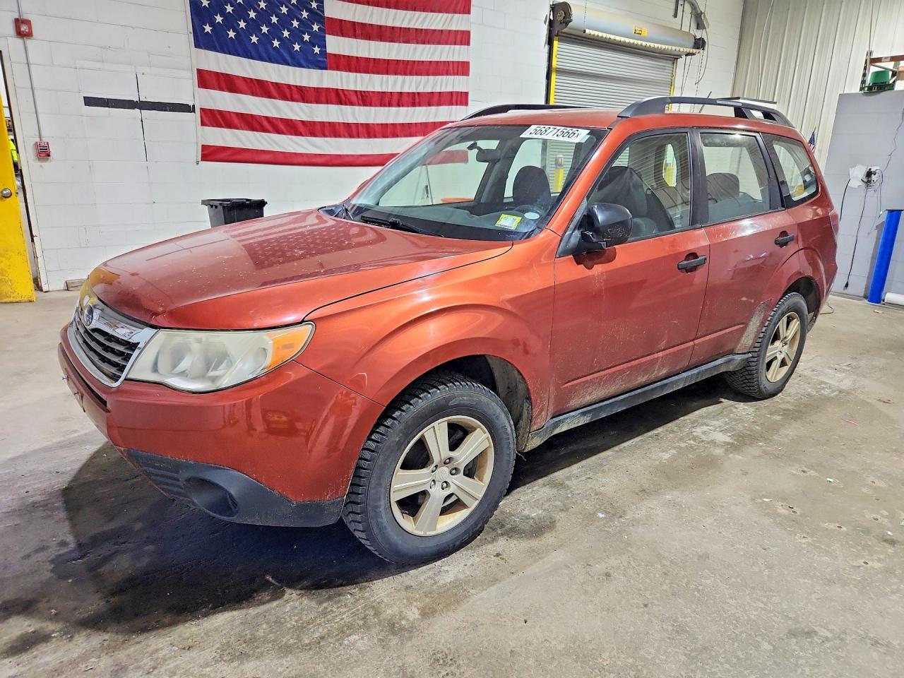 2010 Subaru Forester Xs Orange vin: JF2SH6BCXAG799758