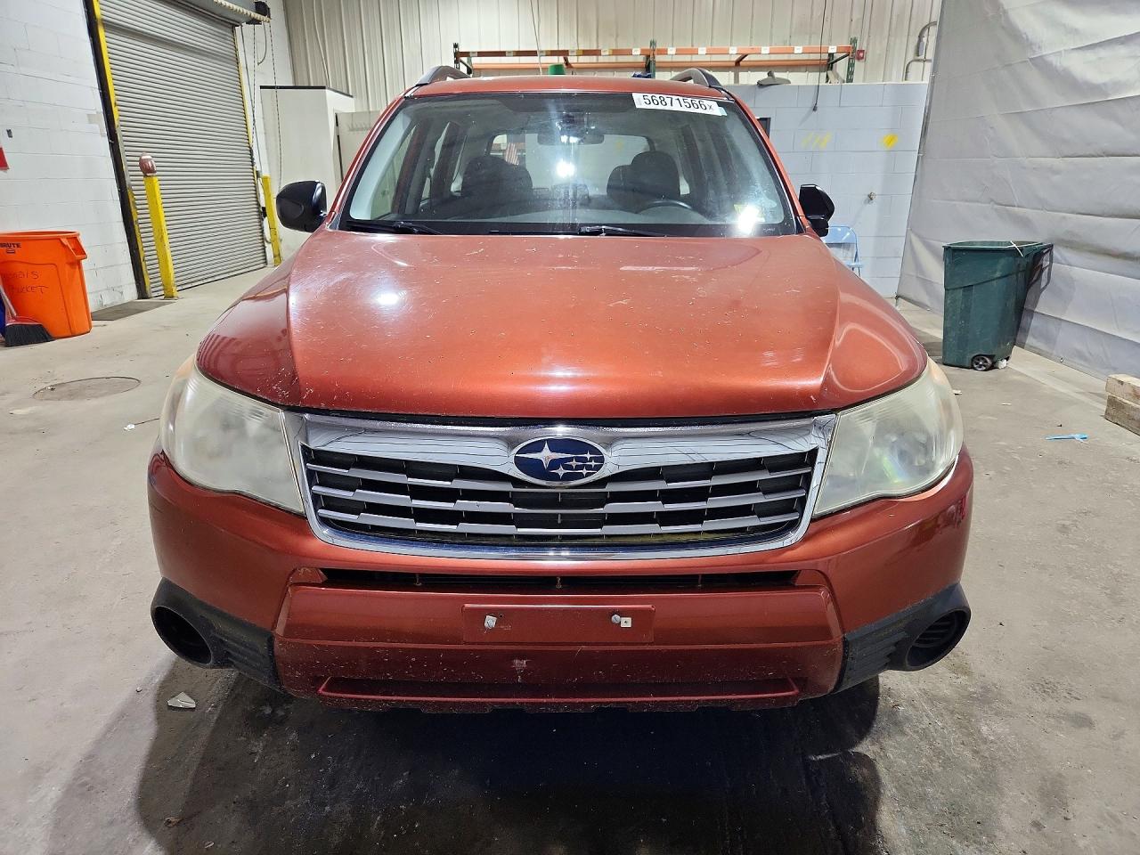 2010 Subaru Forester Xs Orange vin: JF2SH6BCXAG799758