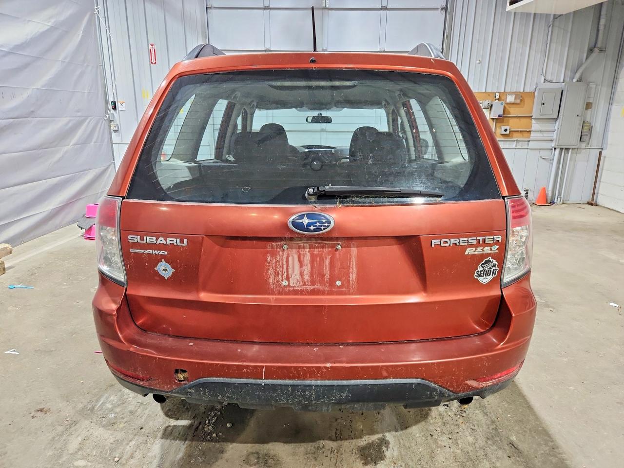2010 Subaru Forester Xs Orange vin: JF2SH6BCXAG799758