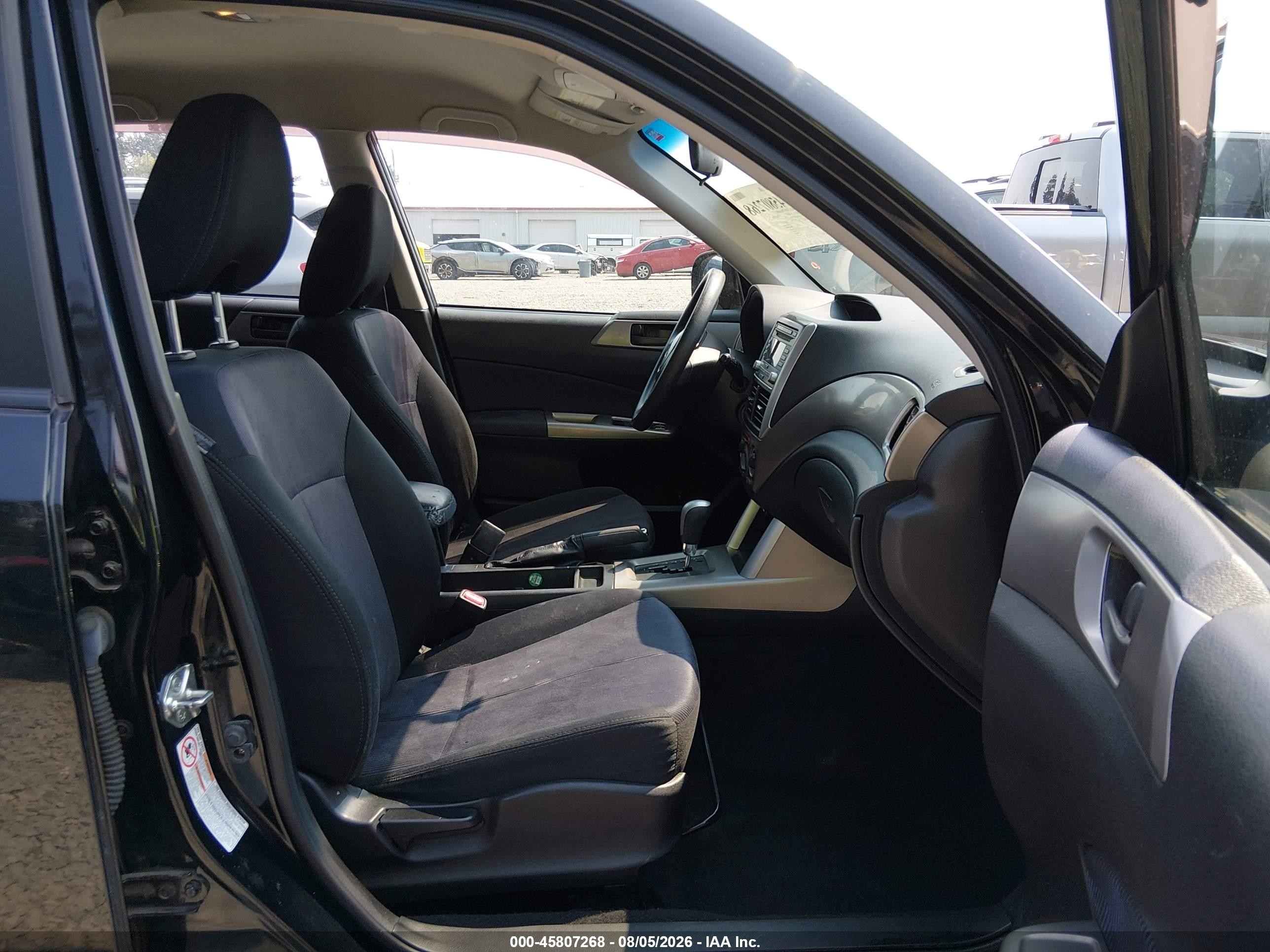 2010 Subaru Forester 2.5x Black vin: JF2SH6BCXAH770898