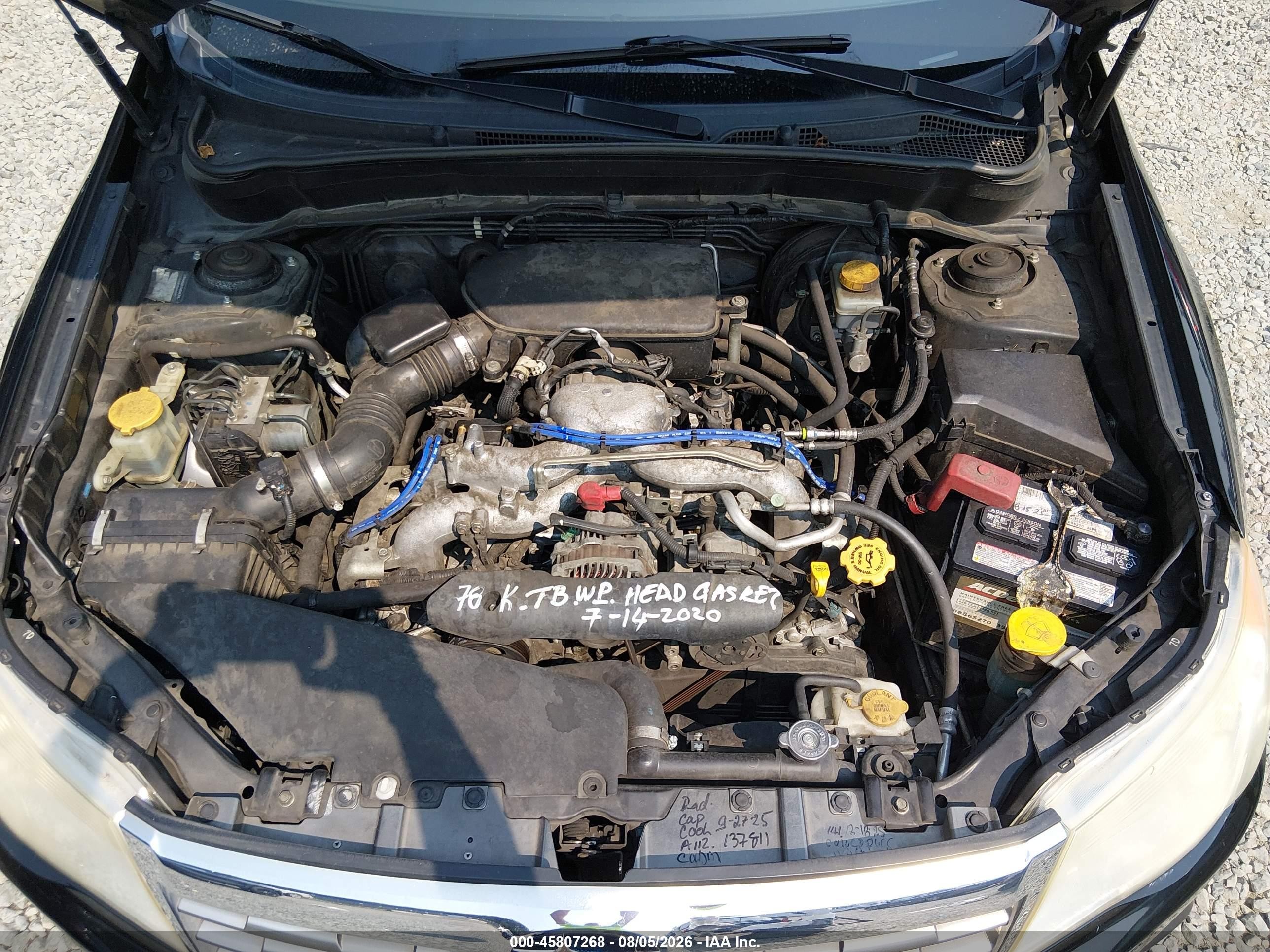 2010 Subaru Forester 2.5x Black vin: JF2SH6BCXAH770898