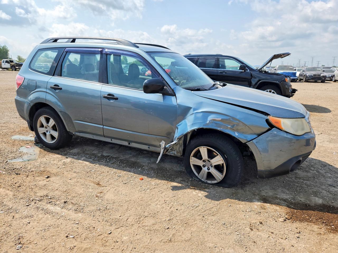 2010 Subaru Forester Xs Серебряный vin: JF2SH6BCXAH780640