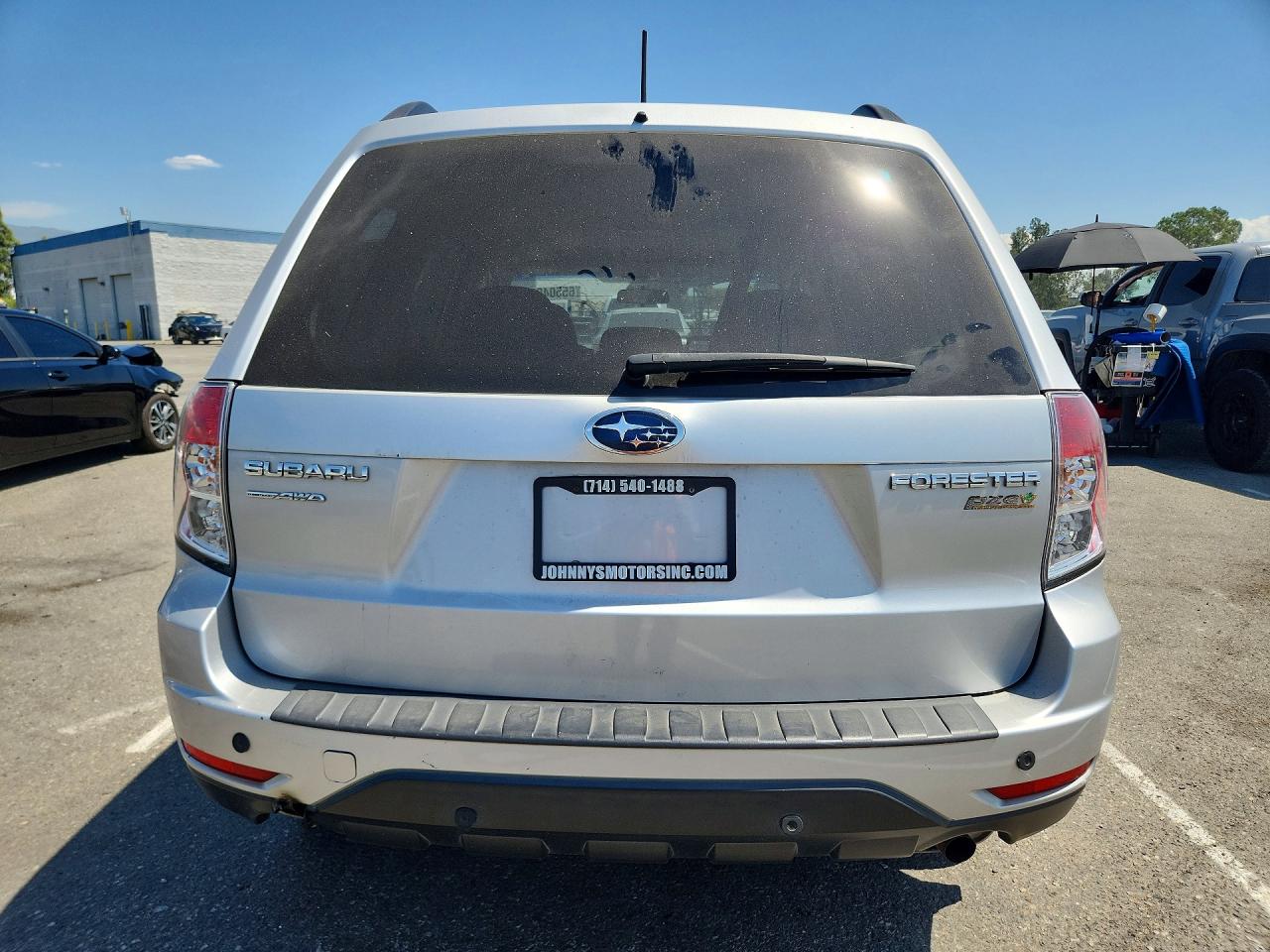 2010 Subaru Forester 2.5x Premium Silver vin: JF2SH6CC0AH709154