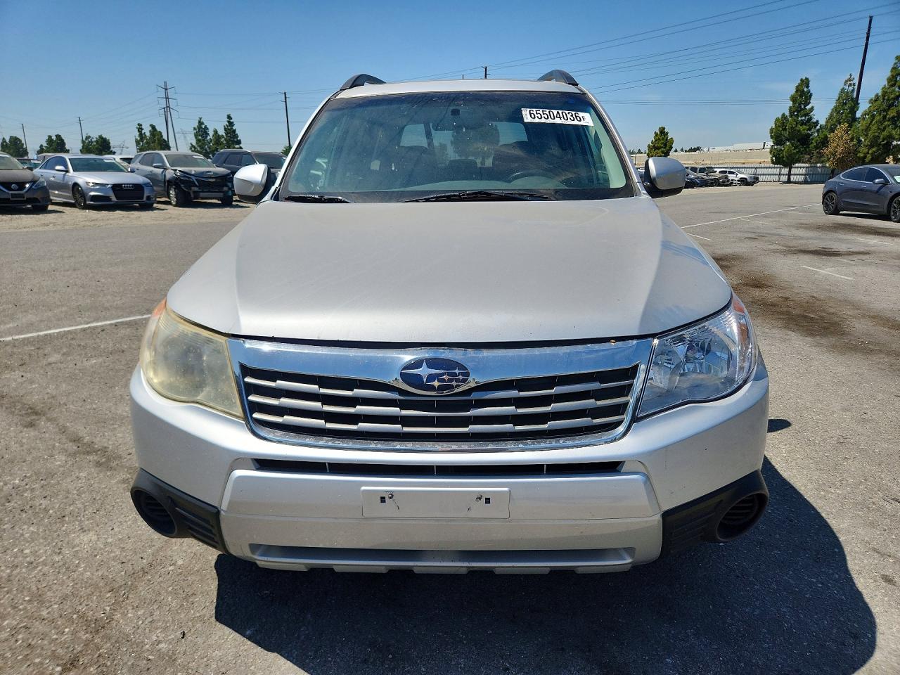 2010 Subaru Forester 2.5x Premium Silver vin: JF2SH6CC0AH709154